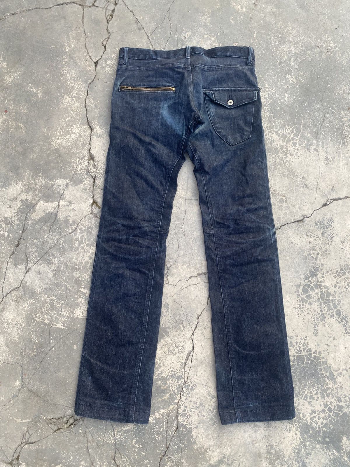 Global Work × Japanese Brand GLOBAL WORK Slim Biker Jeans Size US 33 - 3 Thumbnail