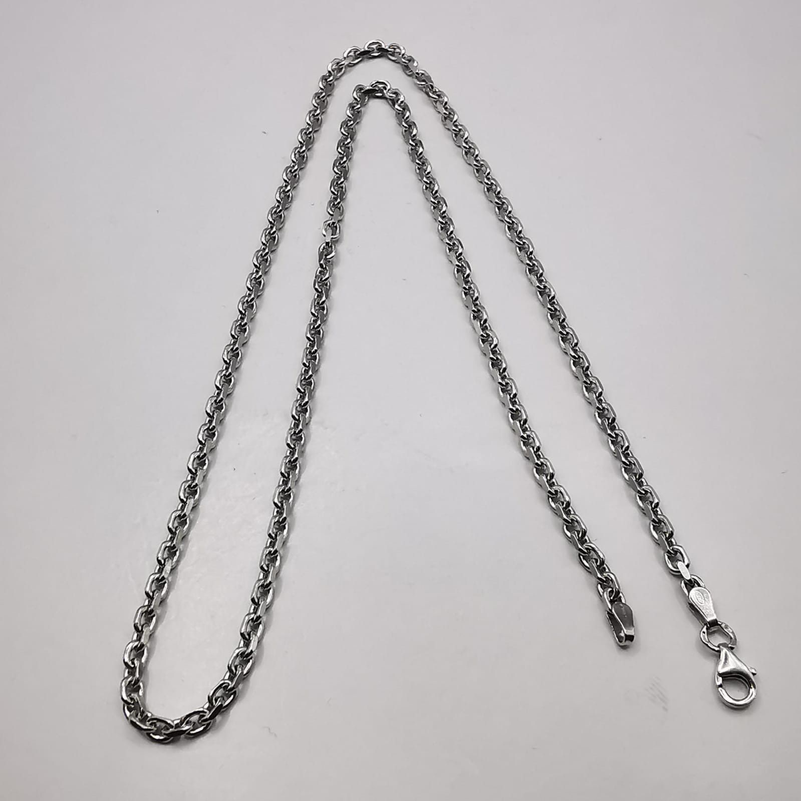 Sterling Silver Vintage Chain Necklece,925 Sterling Silver,Signed , 15,89g Size ONE SIZE - 7 Thumbnail