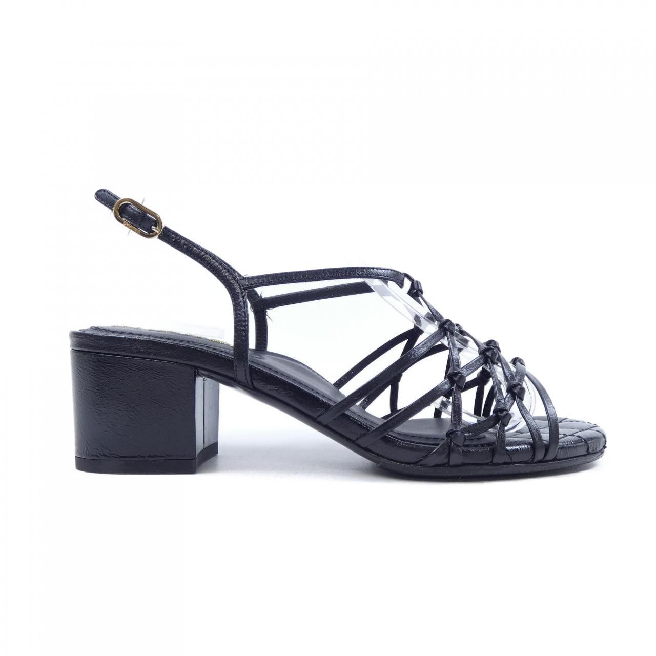 Chanel Chanel Chanel G36876X56078 Lambskin Sandals Leather Shoes G36876X56078 DUTY FREE for USA Size ONE SIZE - 1 Thumbnail