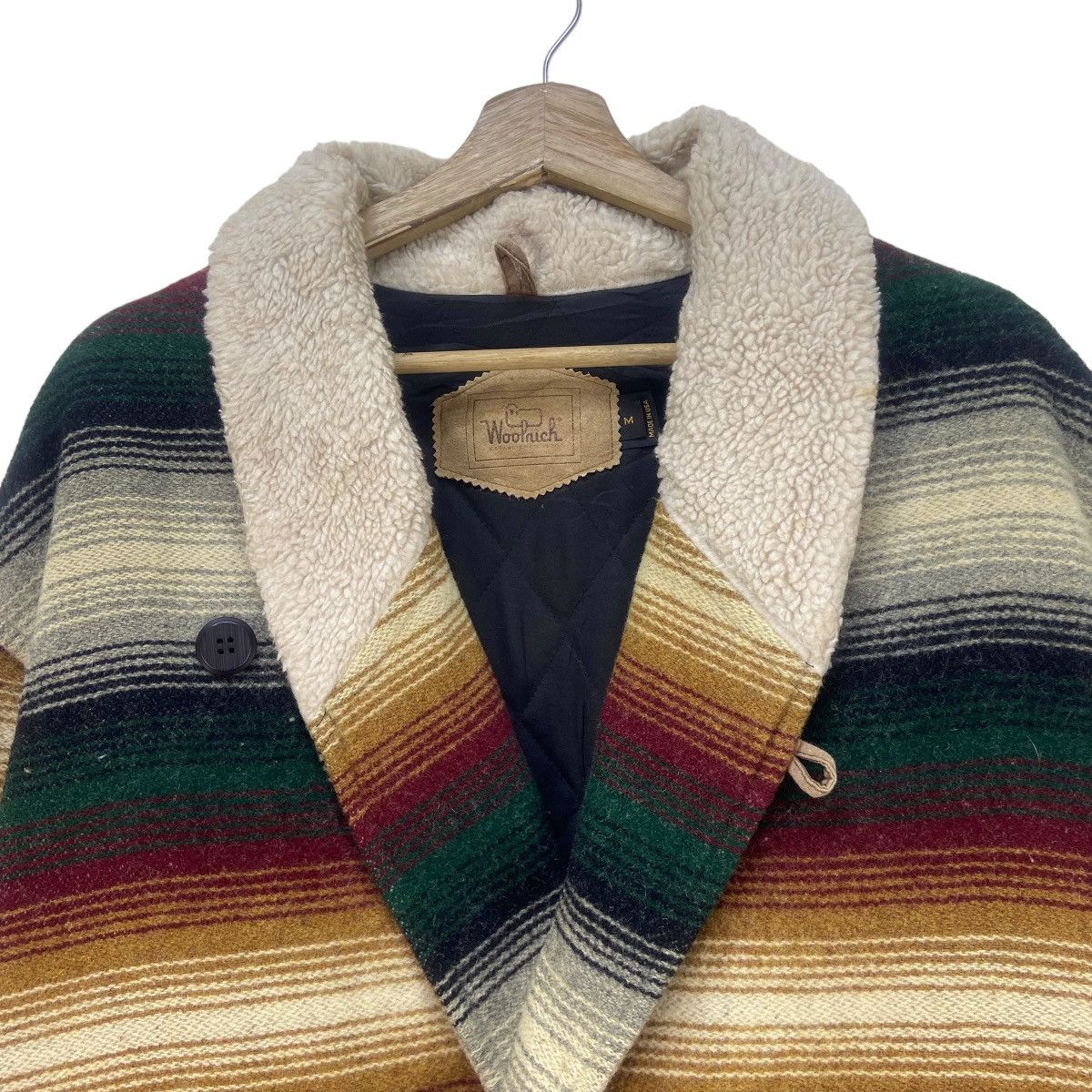 Woolrich Woolen Mills Vintage Woolrich Double Breasted Wool Heavy Coat Size US M / EU 48-50 / 2 - 11 Thumbnail