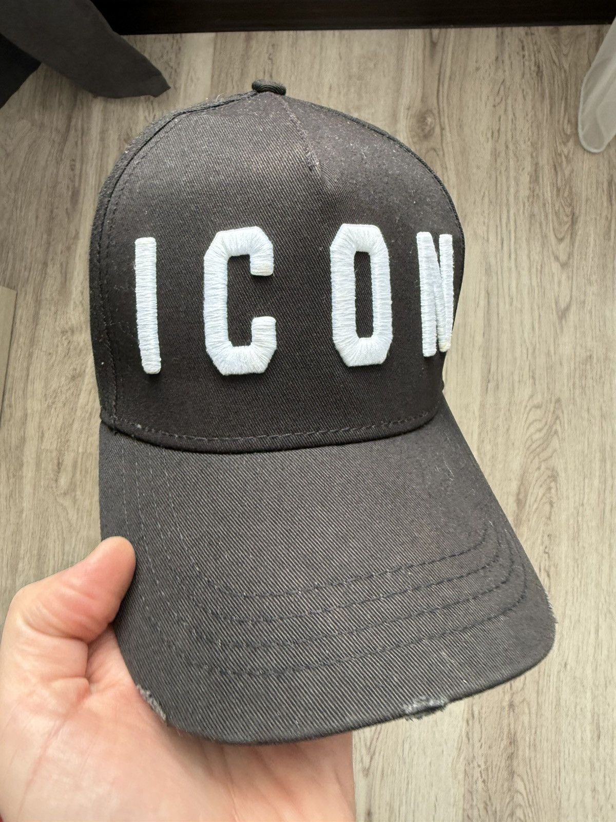 Dsquared2 DSQUARED2 ICON Logo Black Baseball Cap Adjustable Size ONE SIZE - 21 Thumbnail