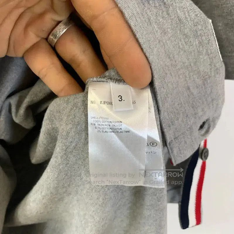 Thom Browne Thom Browne Women's Gray T-Shirt . Size XXS / US 00 / IT 34 - 5 Thumbnail