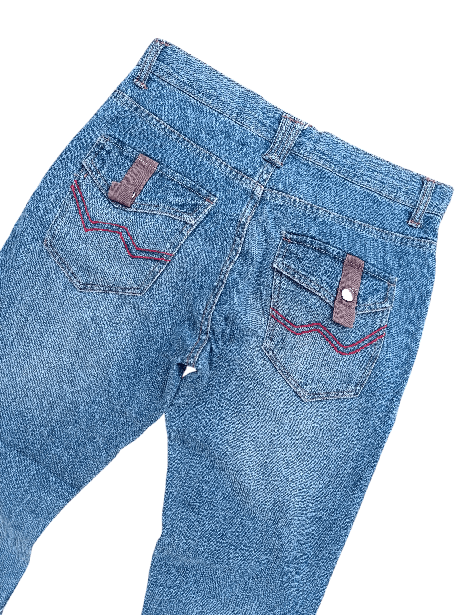 Japanese Brand FLARED 🔥 Japanese Brand Bush Pant Faded Jeans Size US 30 / EU 46 - 13 Thumbnail