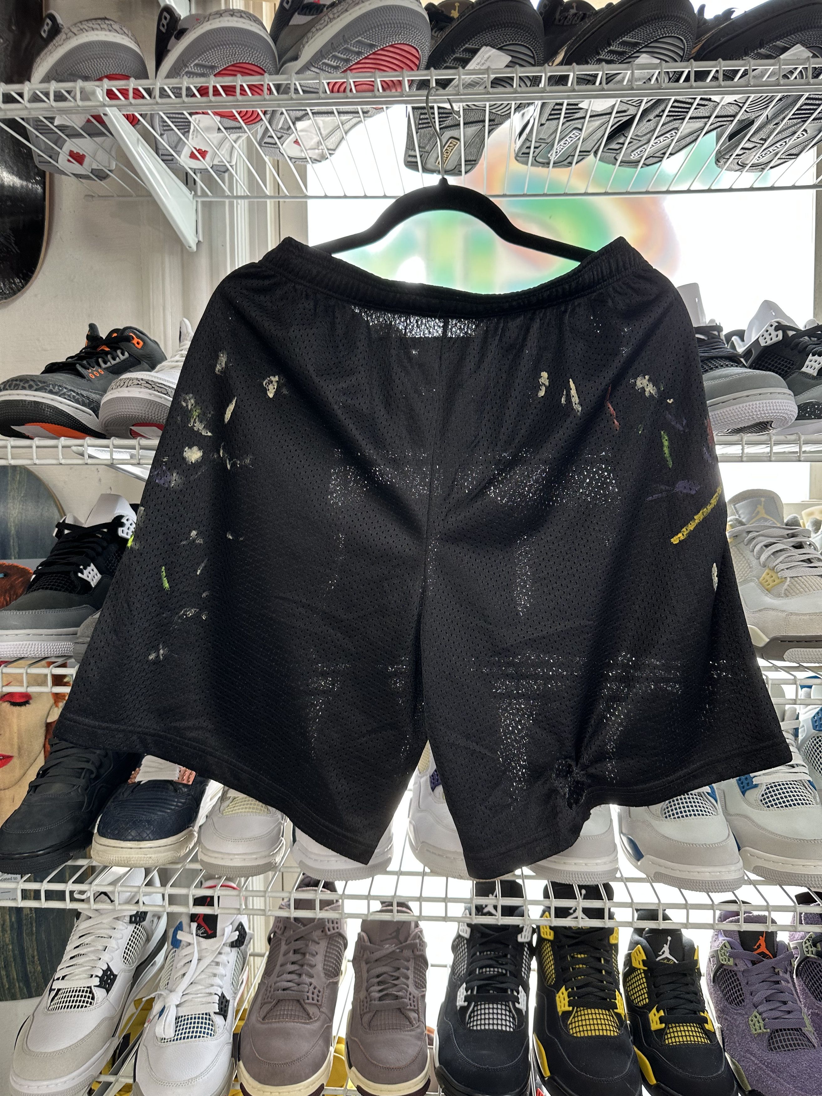 Gallery Dept. Gallery Dept. Mesh Paint Splatter Shorts Size US 32 / EU 48 - 2 Thumbnail