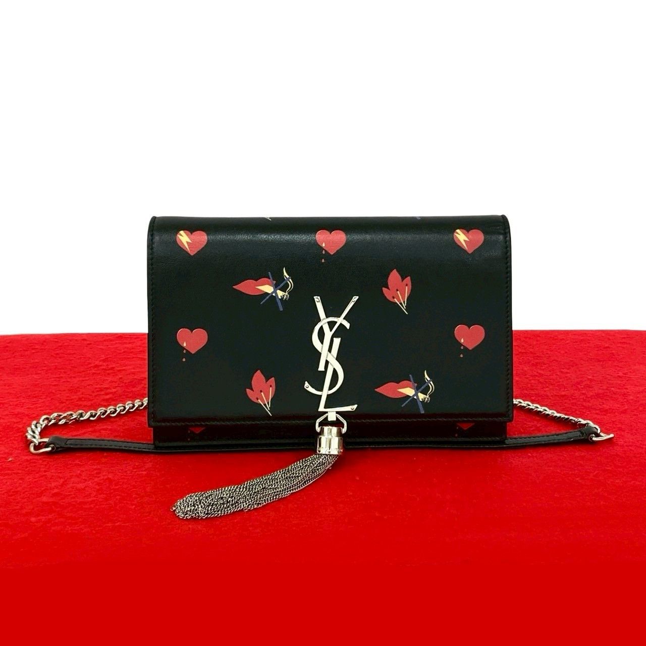 Yves Saint Laurent Yves Saint Laurent Saint Laurent Paris Kate Leather Shoulder Bag Leather Shoulder Bag 47327 DUTY FREE for USA Size ONE SIZE - 1 Thumbnail
