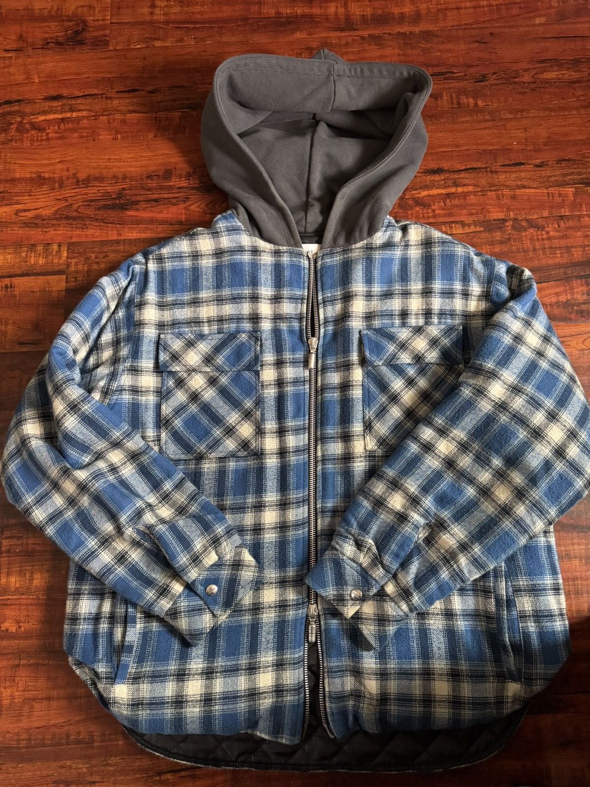 Rhude Rhude Plaid Trucker Jacket Size US M / EU 48-50 / 2 - 1 Thumbnail