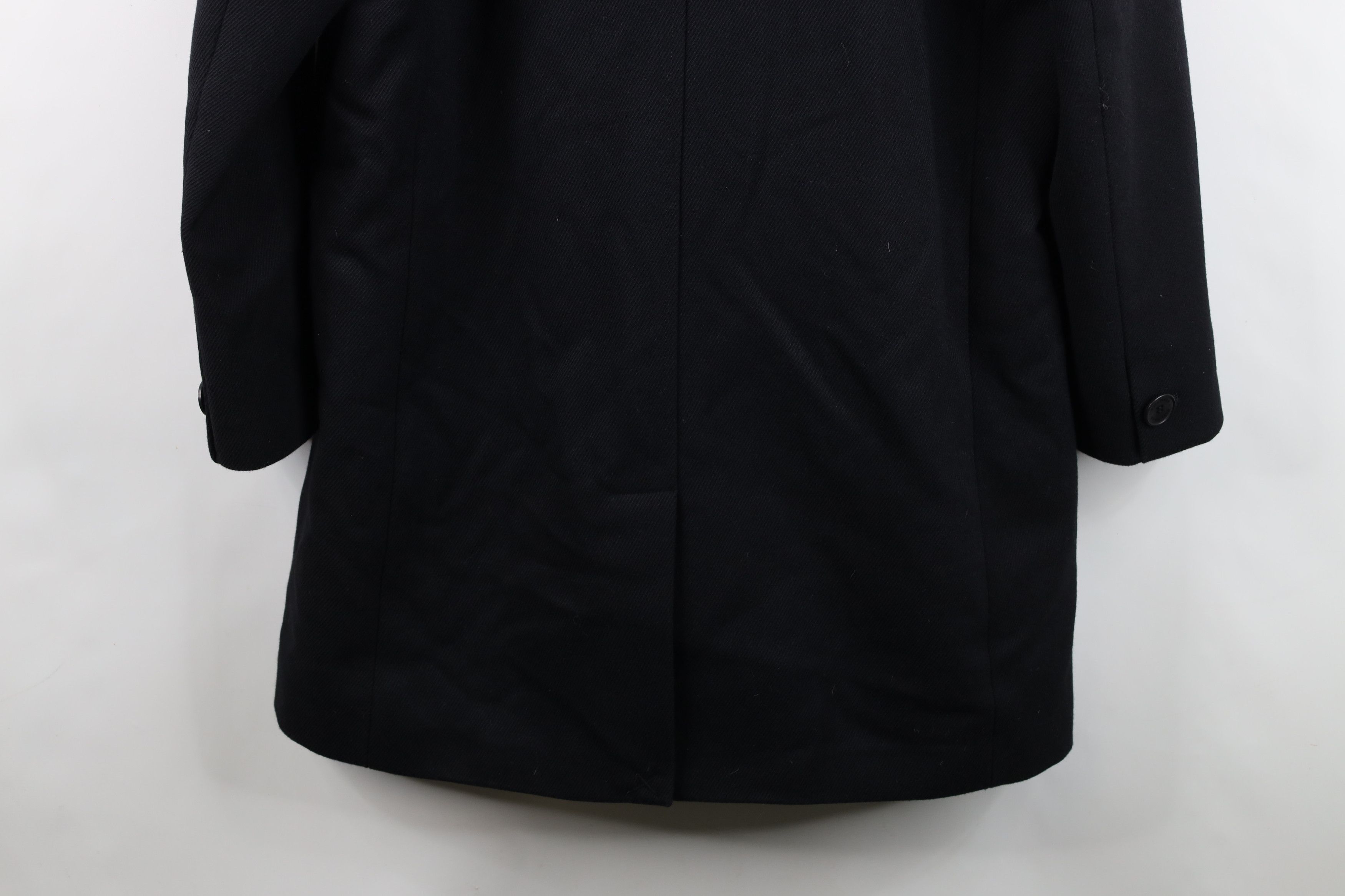 Cole Haan Cole Haan Ribbed Overcoat Jacket with Sweater Bib Black Size US L / EU 52-54 / 3 - 17 Thumbnail