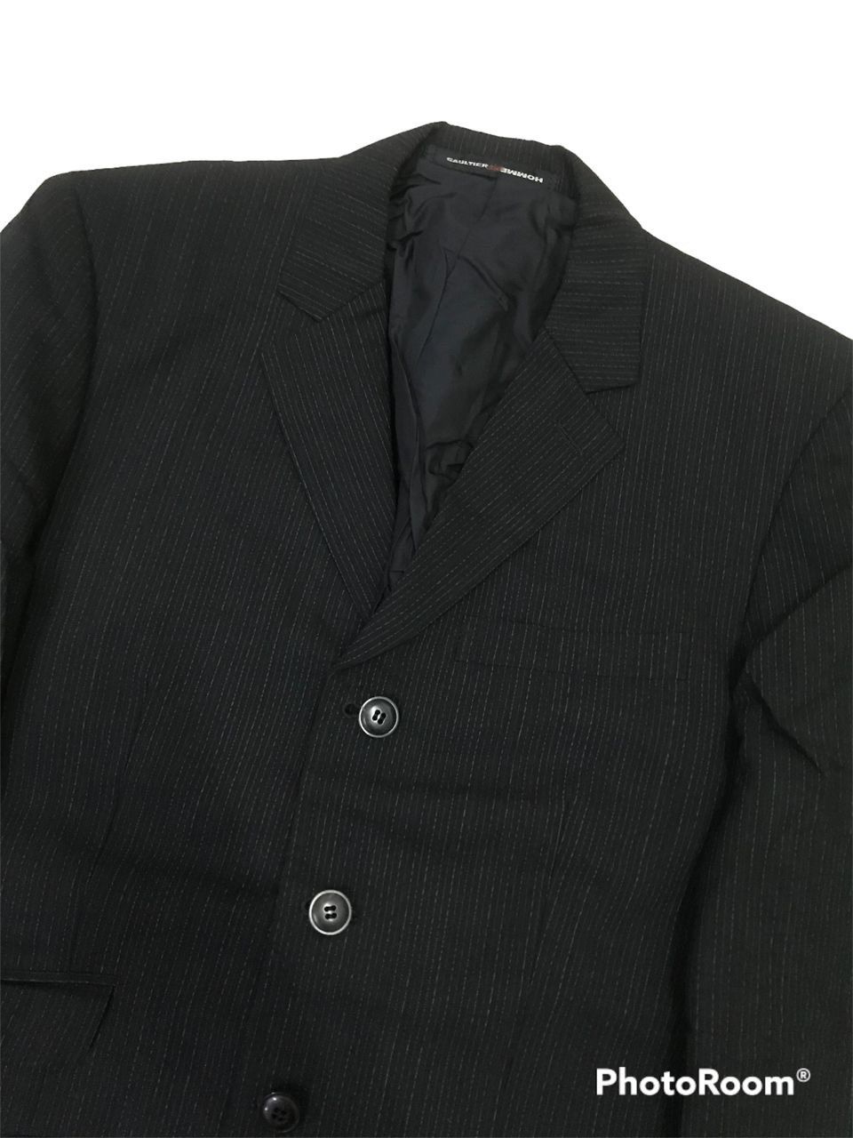 Gaultier Homme Objet 💥Vintage Object Gaultier Jean Paul Stripe Blazer Jacket Size US M / EU 48-50 / 2 - 2 Thumbnail