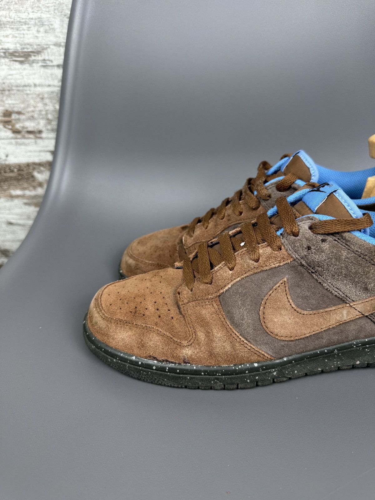 Nike × Vintage Mens Vintage Nike dunk low cl brown sneakers size 42,5 y2k Size US 9 / EU 42 - 9 Thumbnail