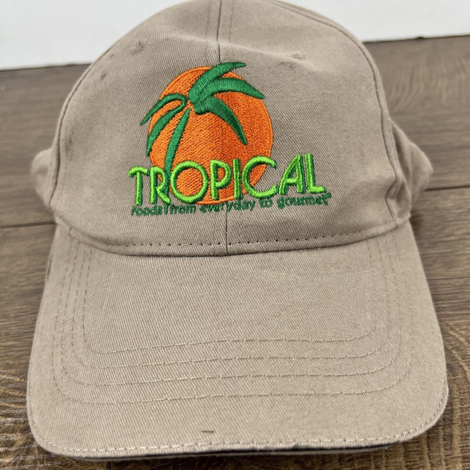 Other Tropical Hat Tropical Foods Hat Tan Brown Hat Adjustable Tan Size ONE SIZE - 6 Thumbnail