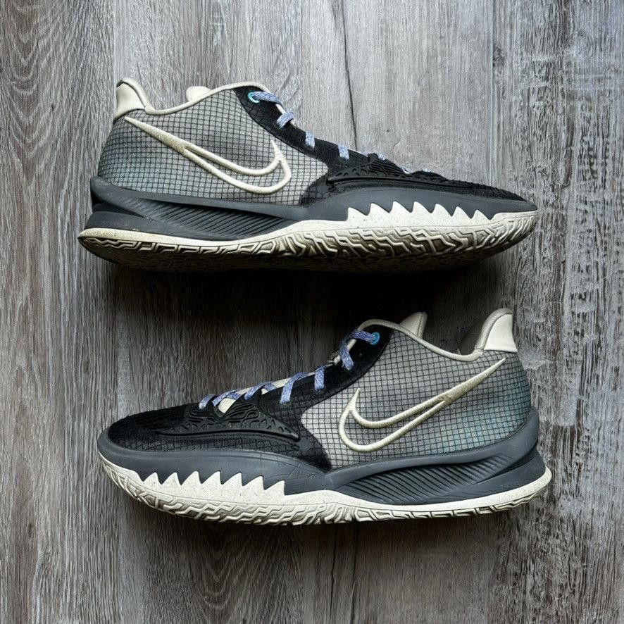 Nike NIKE • Kyrie 4 Low "Black Grey Rattan" (13M) Size US 13 / EU 46 - 2 Thumbnail