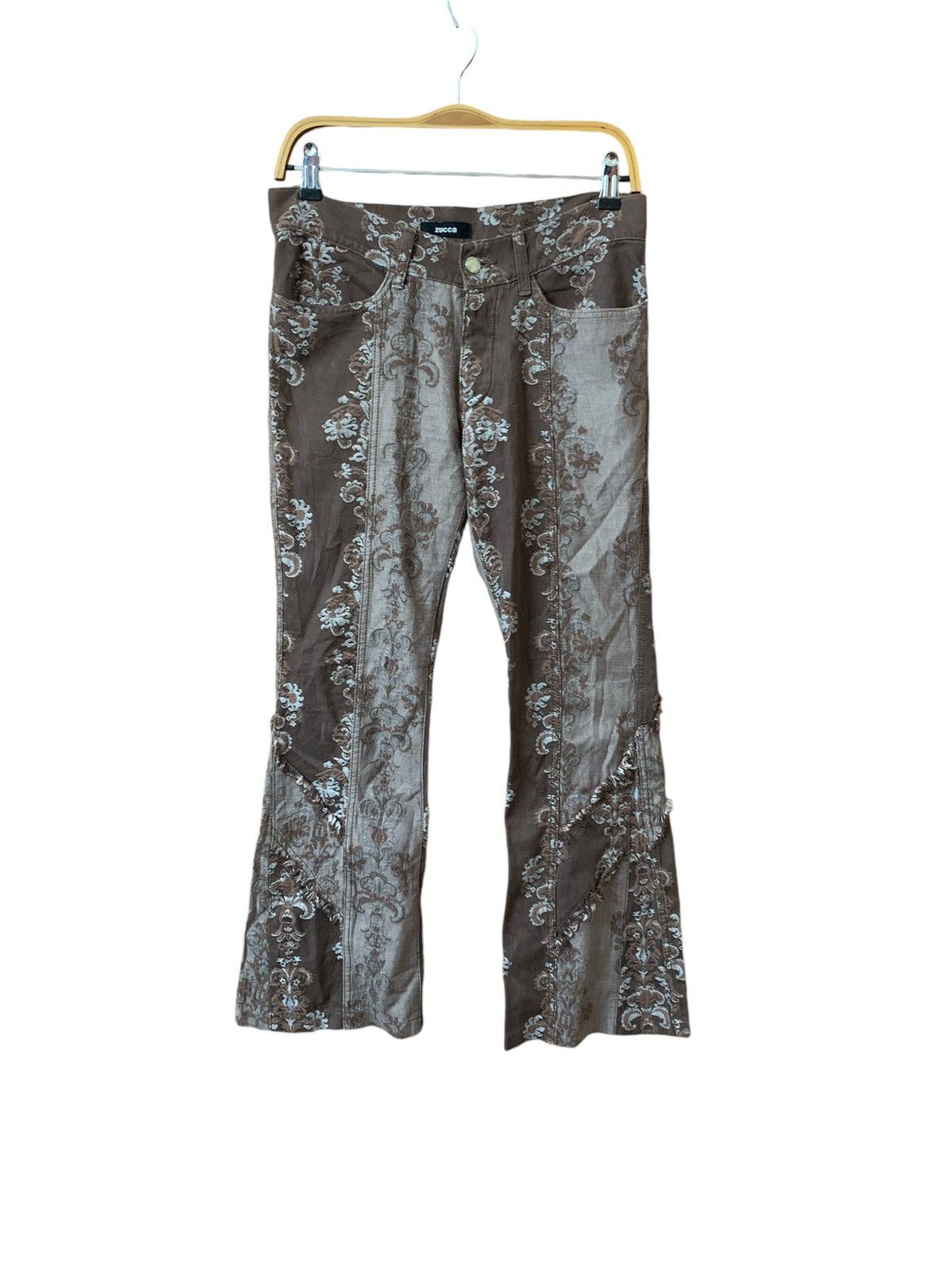 Other Zucca motifs designed jeans flare cut Size 32" / US 10 / IT 46 - 1 Thumbnail