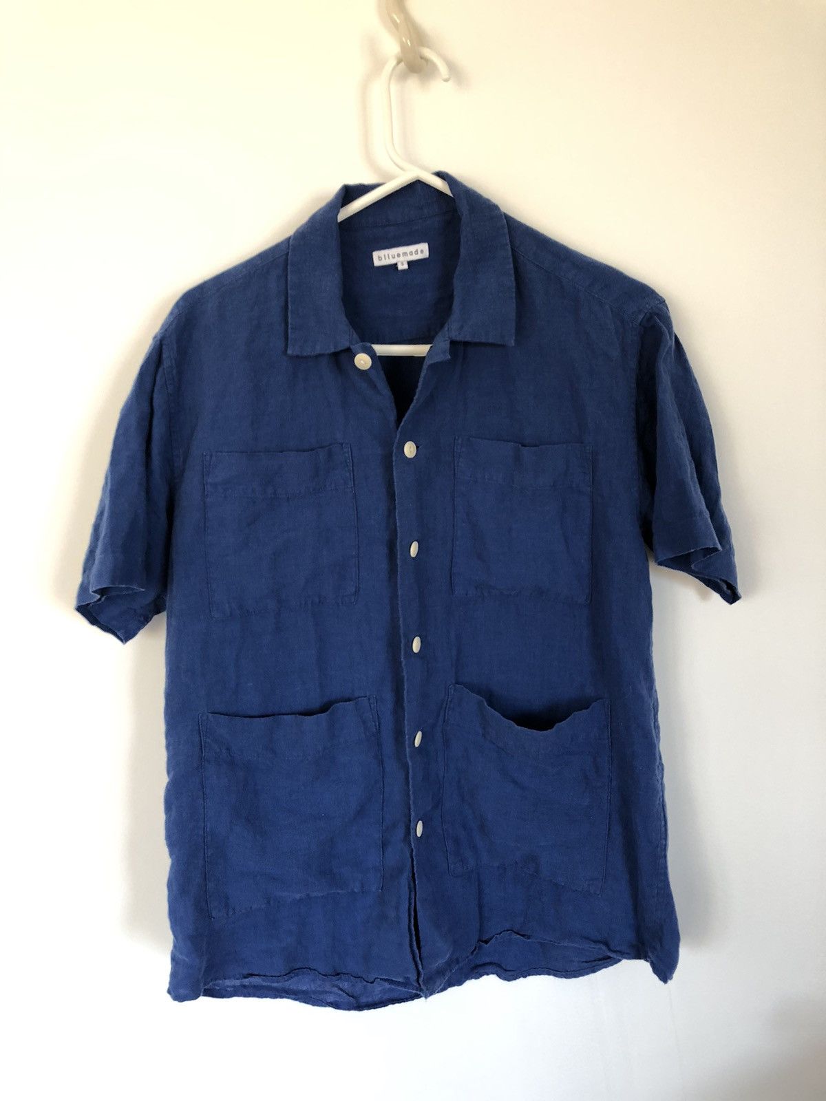 image of Blluemade Blue Noguchi Shirt, Men's (Size Small)
