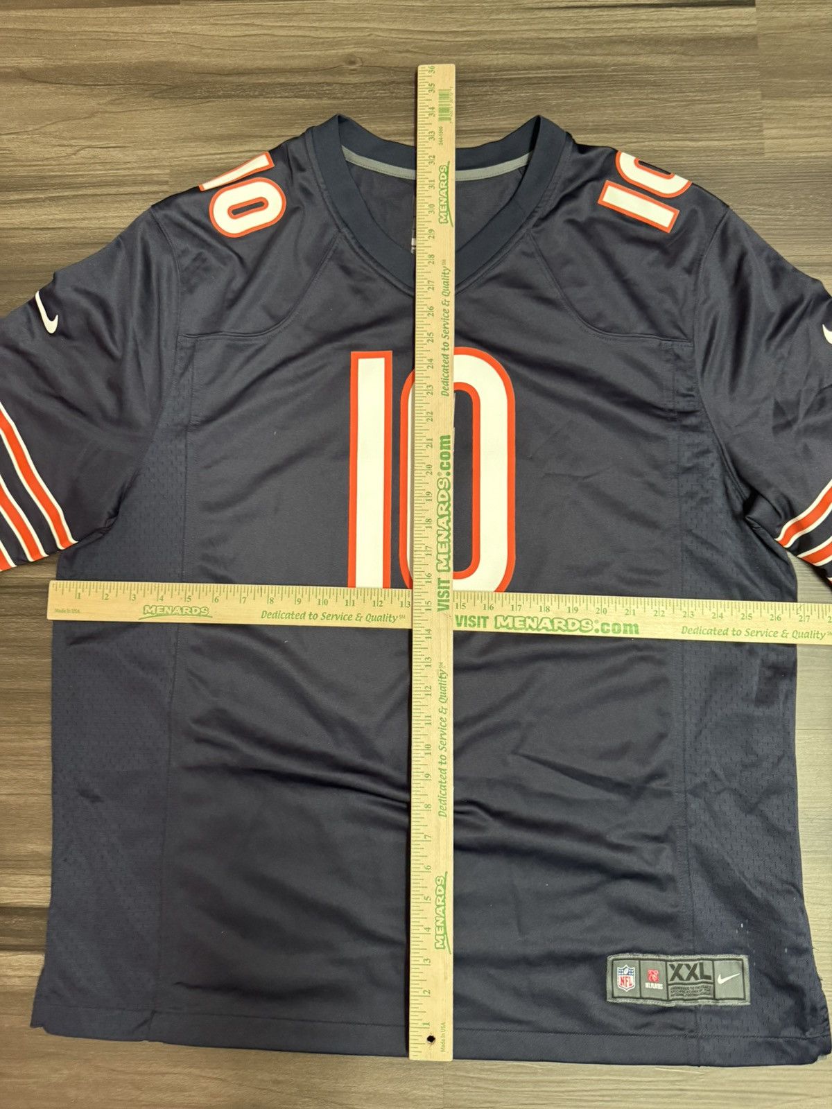Nike Chicago Bears Mitch Trubisky #10 NFL Home Game Jersey Size US XXL / EU 58 / 5 - 6 Thumbnail