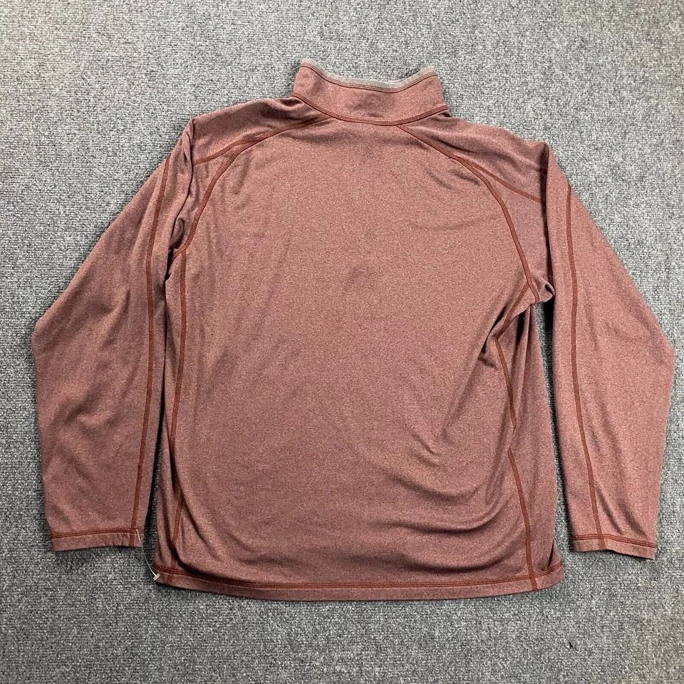 The North Face The North Face 1/4 Zip Pullover Mens XL Red Polyester Adults Size US XL / EU 56 / 4 - 8 Thumbnail