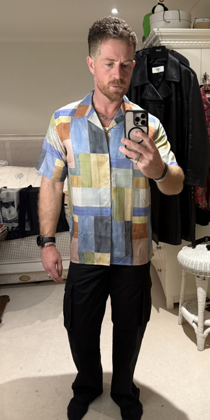 Paul Smith Paul Smith short sleeve Hawaiian shirt M watercolour Size US M / EU 48-50 / 2 - 8 Thumbnail