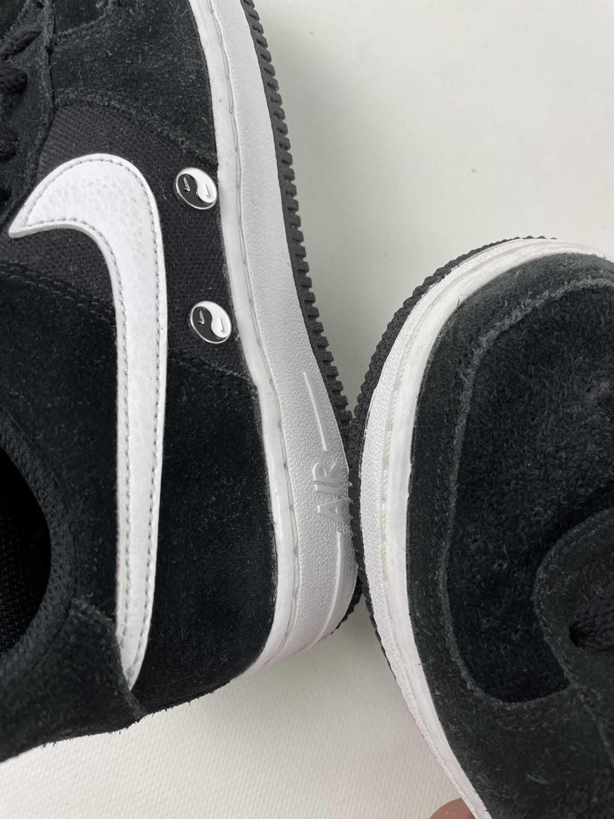 Nike × Nike ACG AIR FORCE 1 Low Top "Have A NIKE Day" GS LV8 Black Sneakers Shoes Size US 5.5 / IT 35.5 - 25 Thumbnail