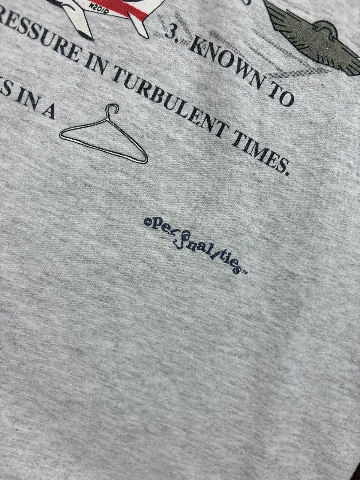 American Apparel Vintage 1990’s Pilot T-Shirt Size US L / EU 52-54 / 3 - 4 Thumbnail
