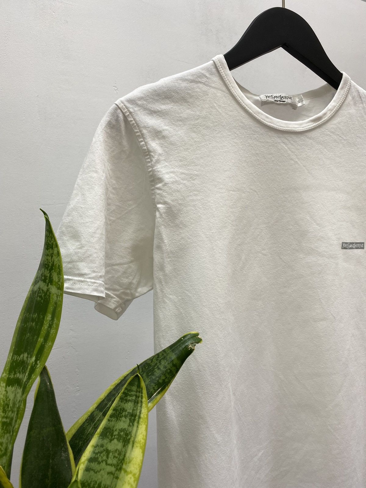 Yves Saint Laurent Yves Saint Laurent Small Logo T-shirt YSL White Men’s S Size US S / EU 44-46 / 1 - 7 Thumbnail