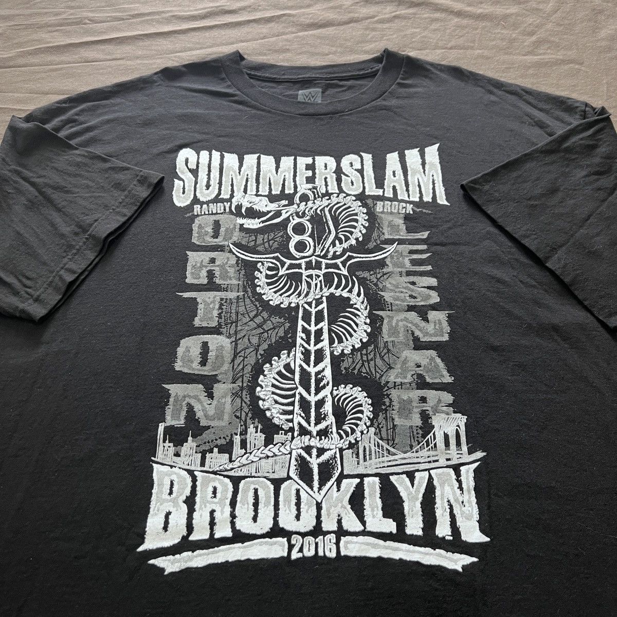 WWE WWE SummerSlam wrestling Promo Tee 2XL Size US XXL / EU 58 / 5 - 1 Thumbnail