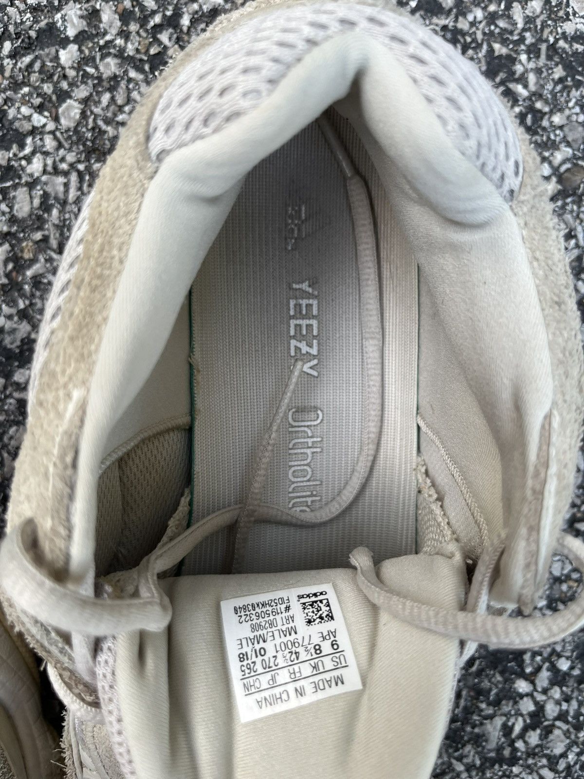 Yeezy Adidas Cream Yeezy 500 Blush Salt sneaker Size US 9 / EU 42 - 4 Thumbnail