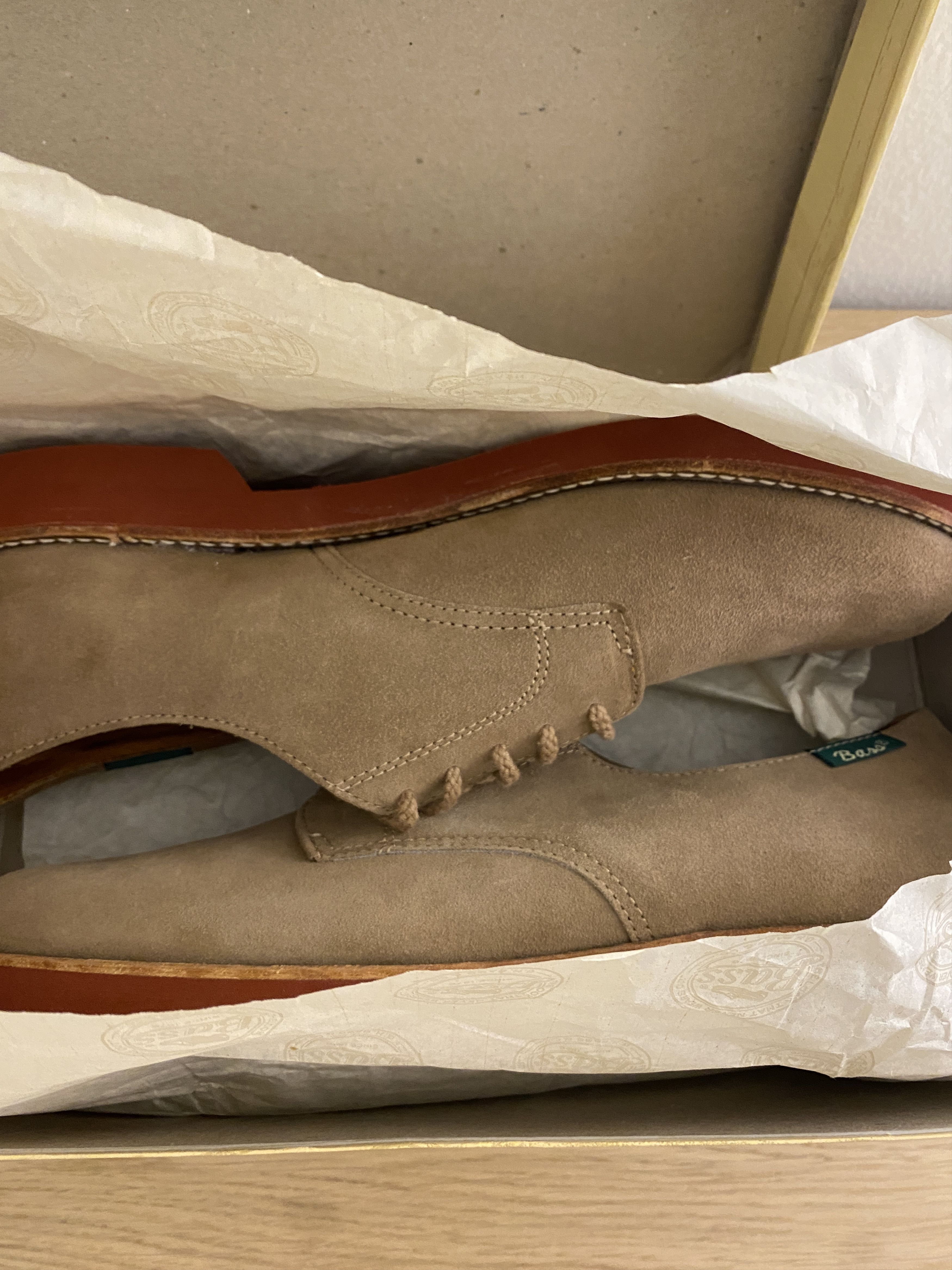 Bass Suede Derby (New Old Stock) Size US 10 / EU 43 - 10 Thumbnail