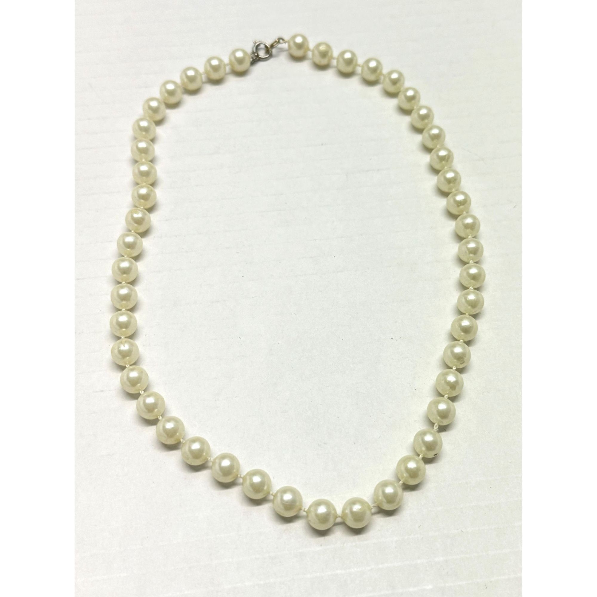 Vintage Vintage faux pearl beaded necklace Size ONE SIZE - 1 Thumbnail