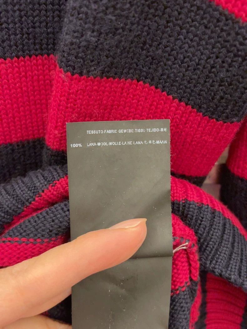 Saint Laurent Paris Saint Laurent Black and red stripes sweater 2504-Nextarrow Size US S / EU 44-46 / 1 - 5 Thumbnail