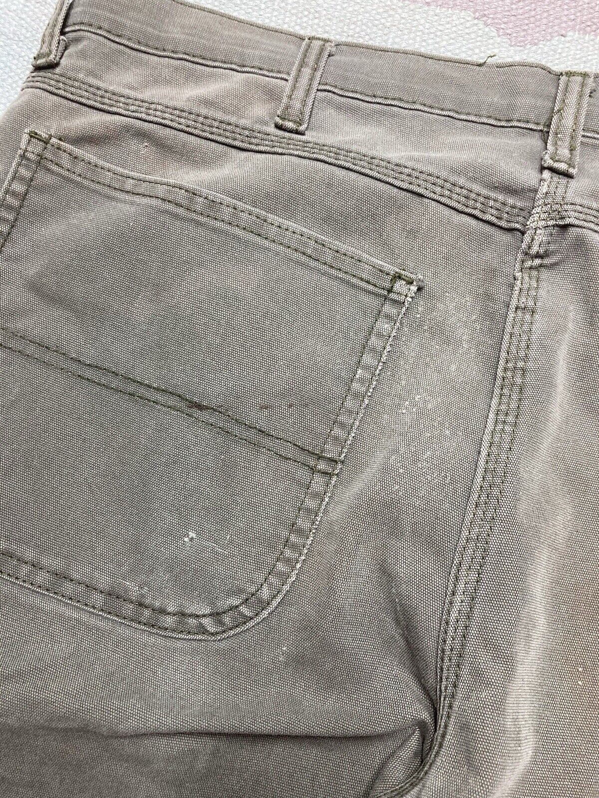 Dickies × Vintage dickies flex carpenter jeans canvas cargo baggy skater 37x33 Size US 37 - 4 Thumbnail