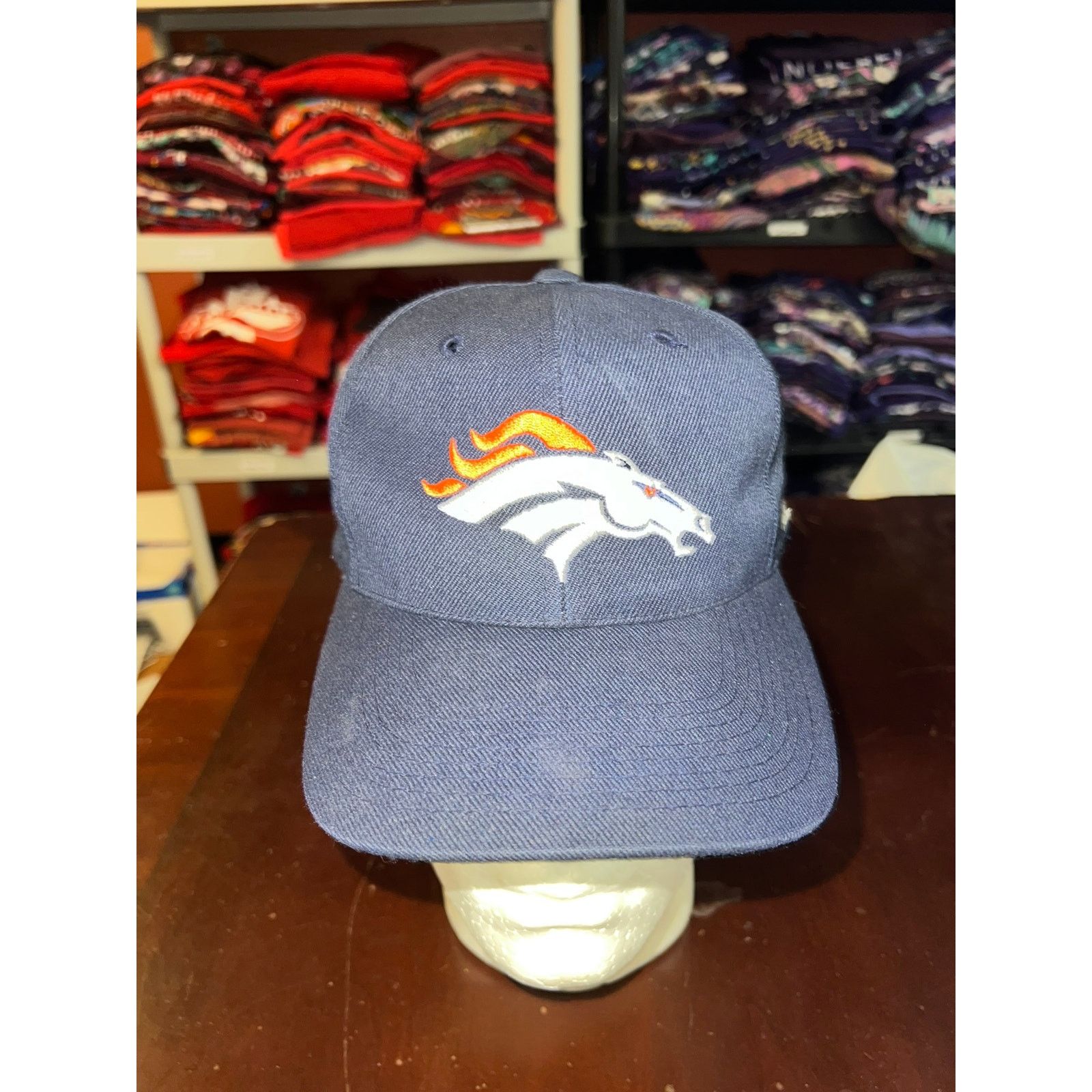 Sports Specialties Vintage Denver Broncos Sports Specialties Hat Snapback OS Size ONE SIZE - 2 Thumbnail