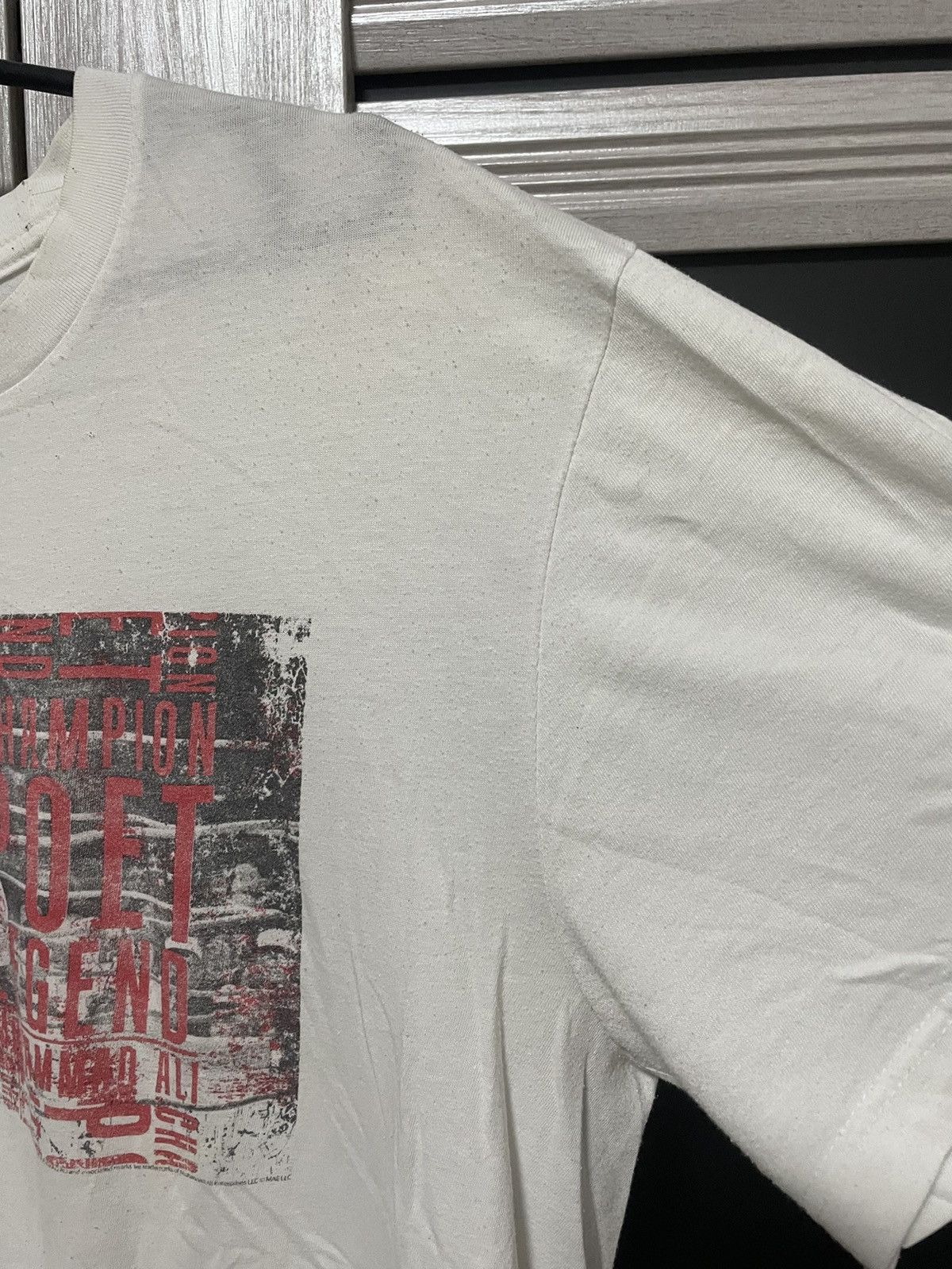 Vintage Vintage Muhammad Poet Legend Boxing Vintage Rap Tee Size US L / EU 52-54 / 3 - 3 Thumbnail