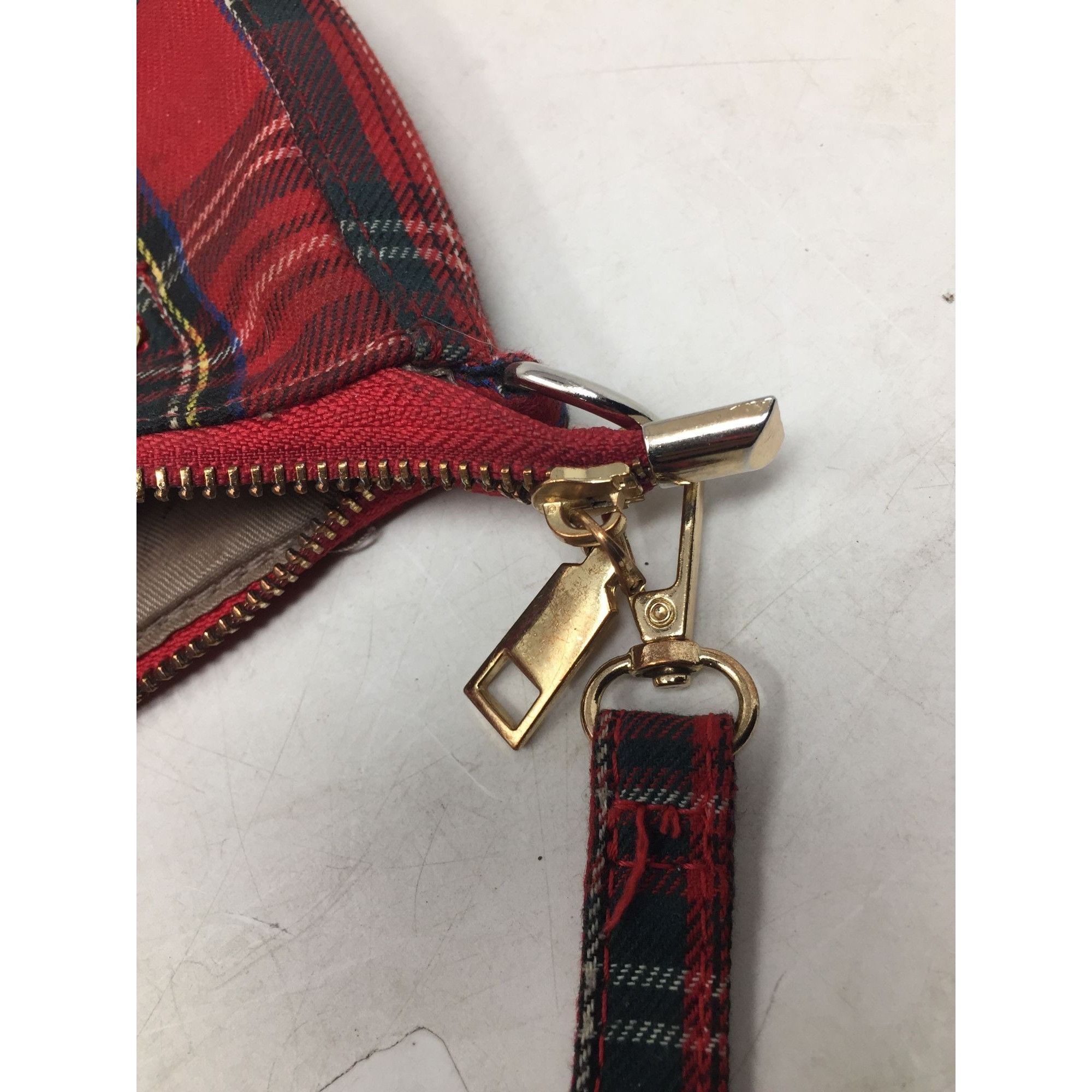 Other Women's Small Red Plaid Purse/Handbag Size ONE SIZE - 5 Thumbnail