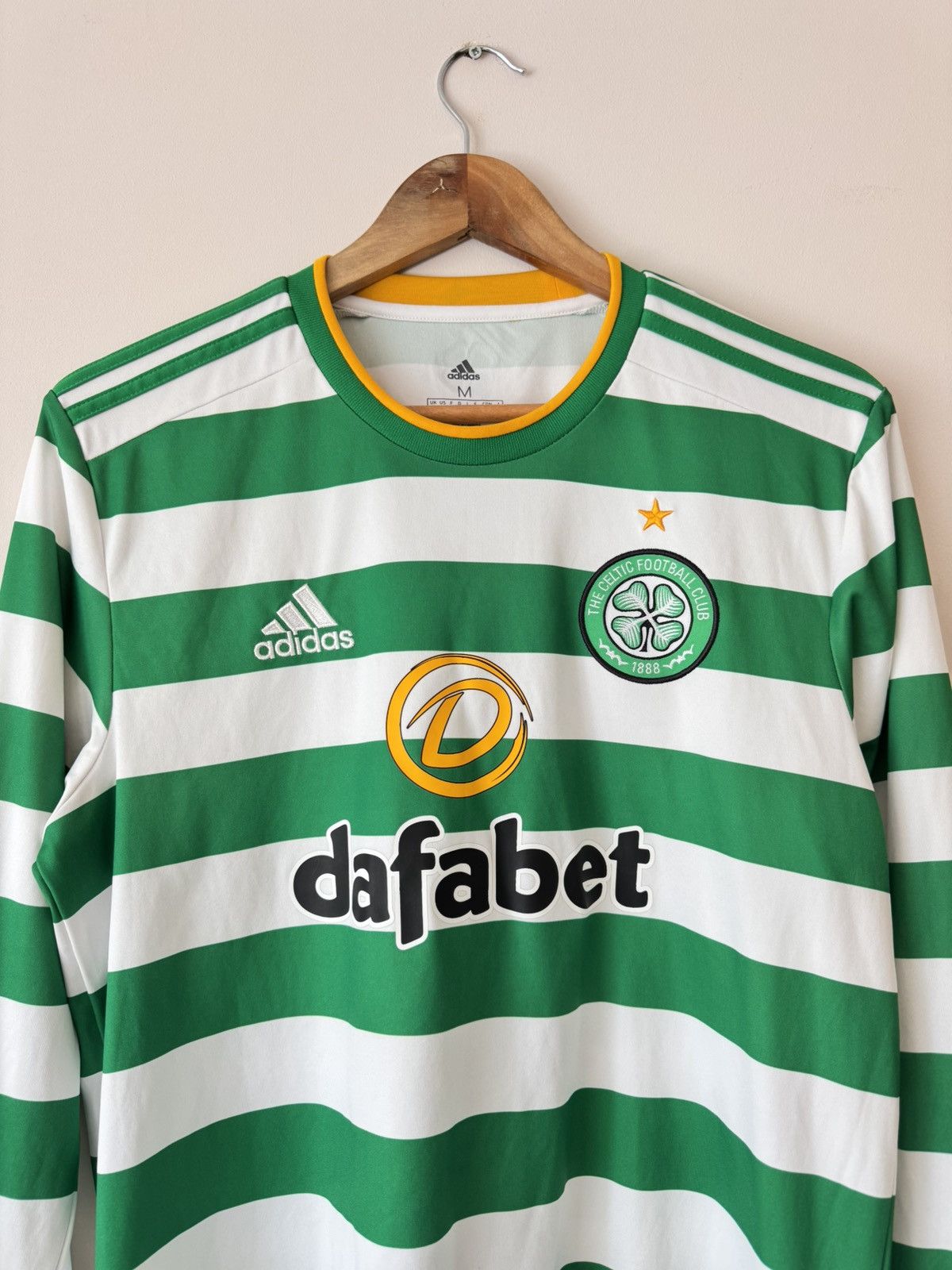 Adidas Celtic Glasgow 2020-2021 Home Soccer Longsleeve Jersey Shirt Size US M / EU 48-50 / 2 - 5 Thumbnail