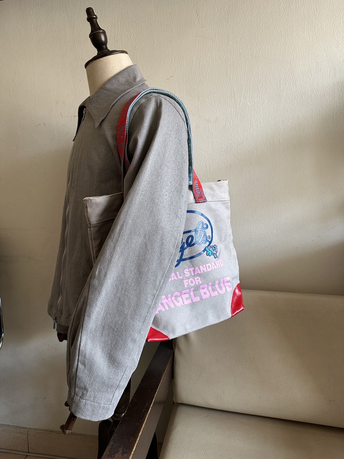 Angel Blue 2000s Angle Blue Tote Bag Size ONE SIZE - 12 Thumbnail
