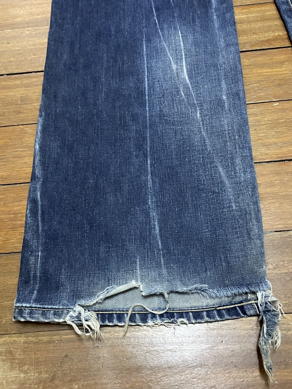 If Six Was Nine × Pepe Jeans × Vintage Very Rare Design Vintage Brand Pepe Flared Jeans 2000s Size US 32 / EU 48 - 7 Thumbnail
