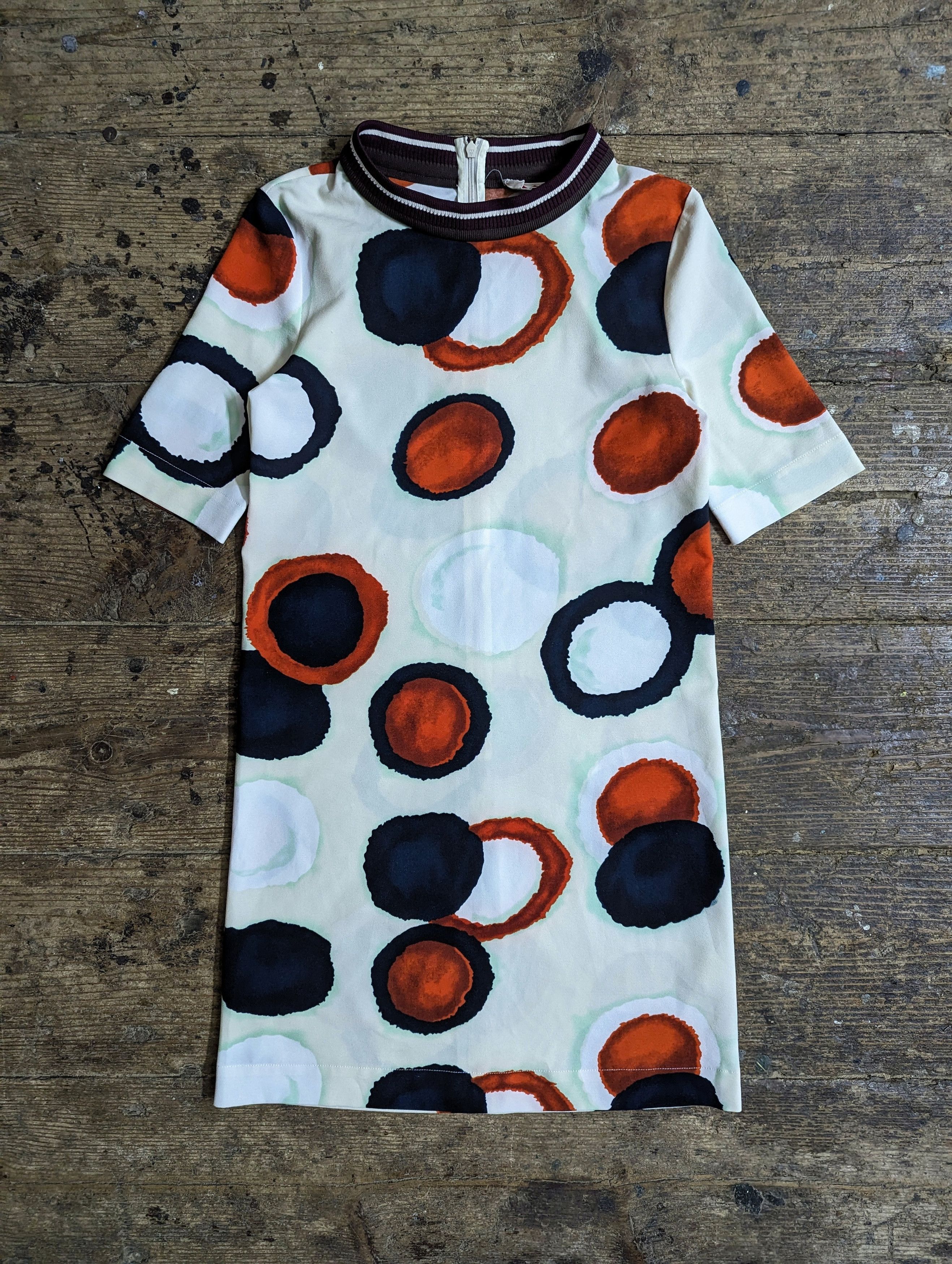 Marni Marni Abstract Dots Pattern Short Sleeve Dress Size S / US 4 / IT 40 - 1 Thumbnail