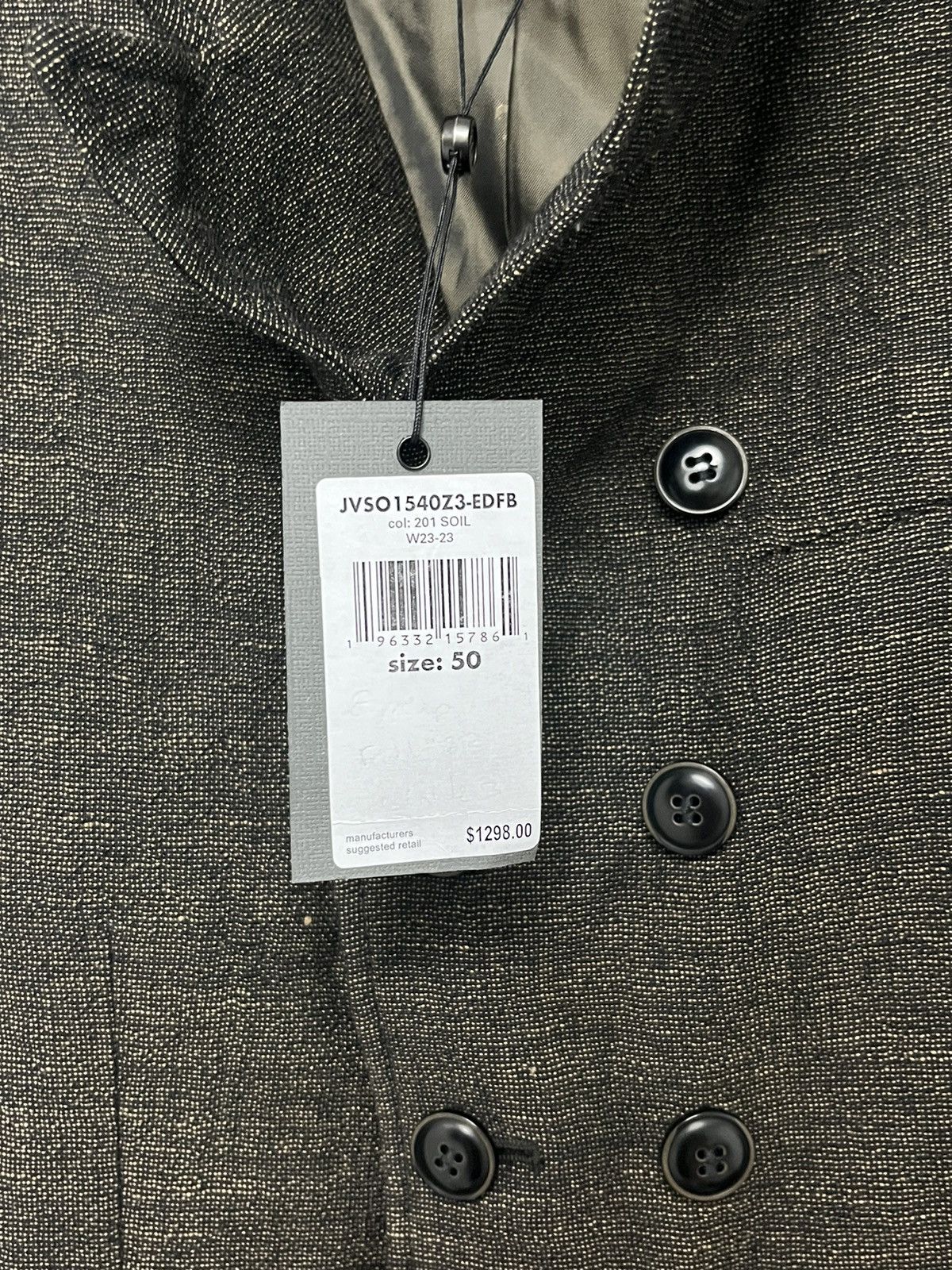 John Varvatos Upson jacket. 50 Size US M / EU 48-50 / 2 - 10 Thumbnail