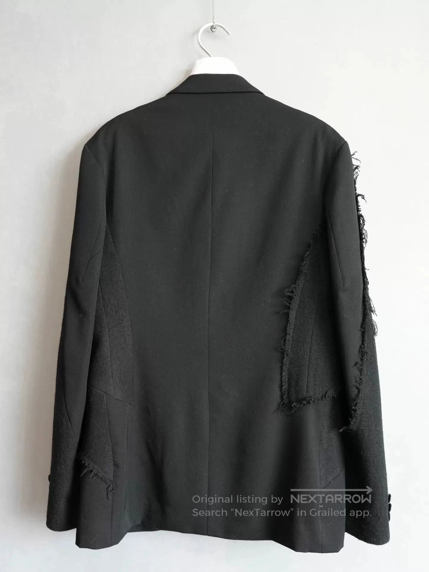 Yohji Yamamoto Yohji Yamamoto Knitted Patchwork Jacket. Size US M / EU 48-50 / 2 - 5 Thumbnail