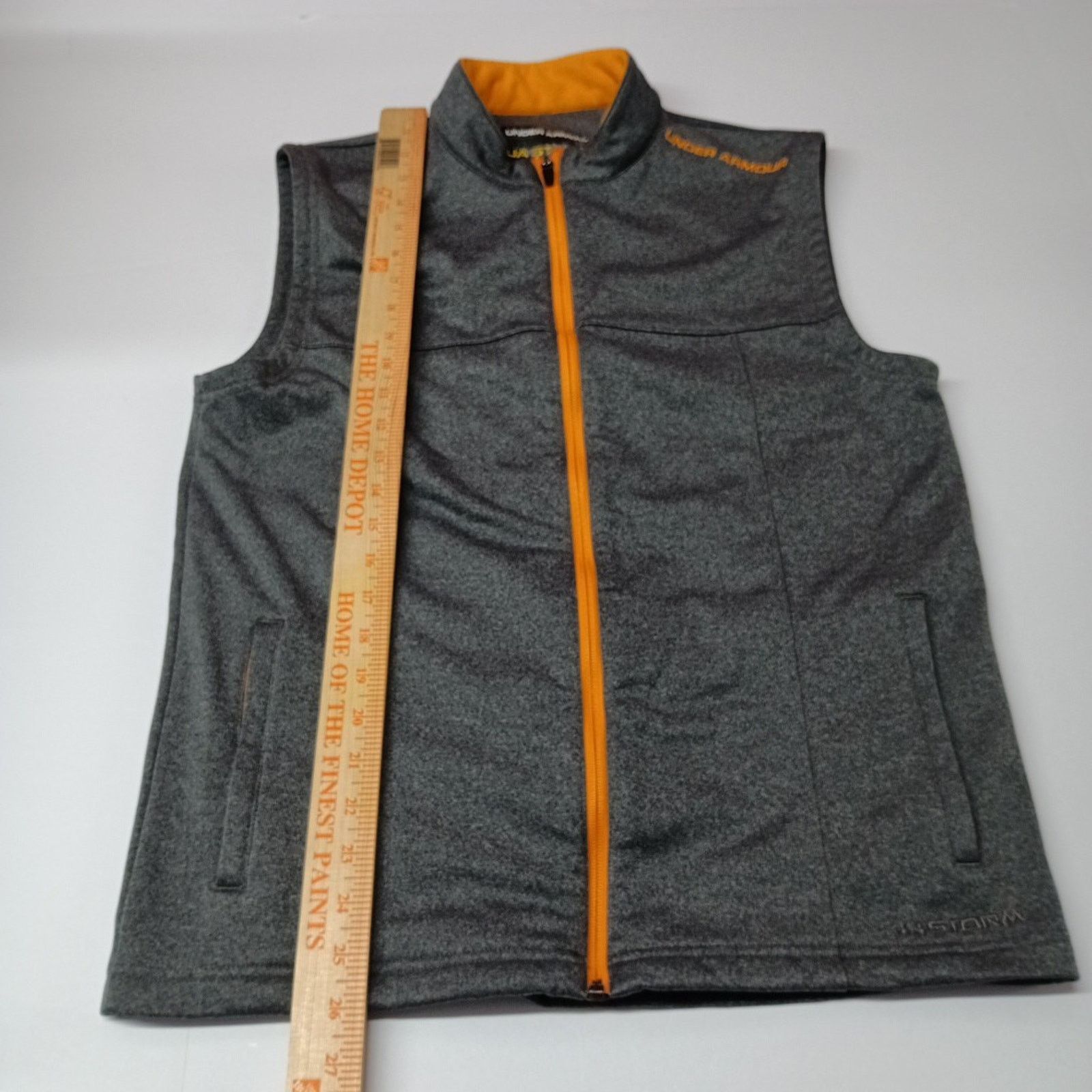 Under Armour Under Armour X Storm Full-Zip Vest Men's Size S Gray Lining Size US S / EU 44-46 / 1 - 5 Thumbnail