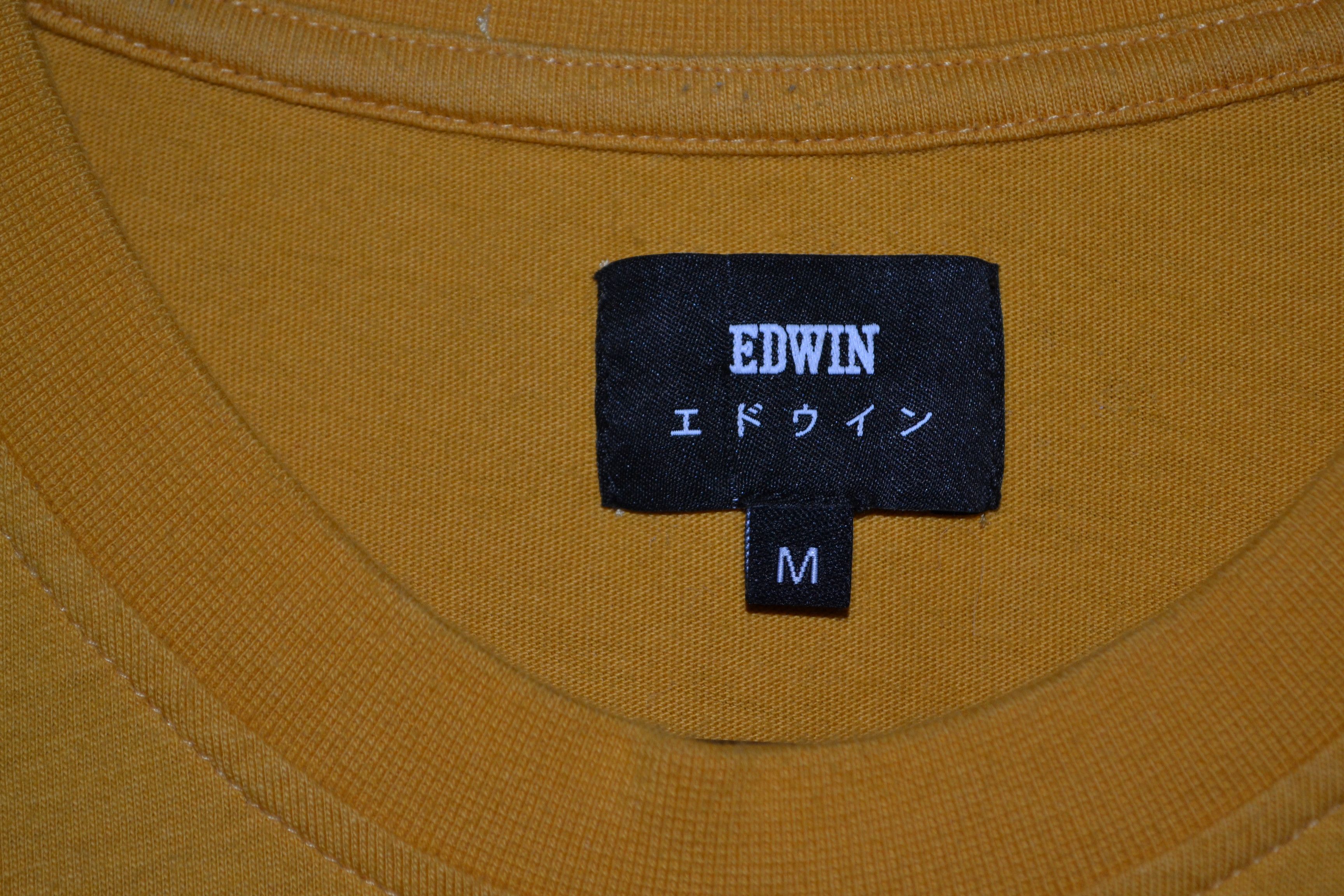 Edwin Edwin Unlimited Yume T Shirt Golden Yellow M Size US M / EU 48-50 / 2 - 3 Thumbnail