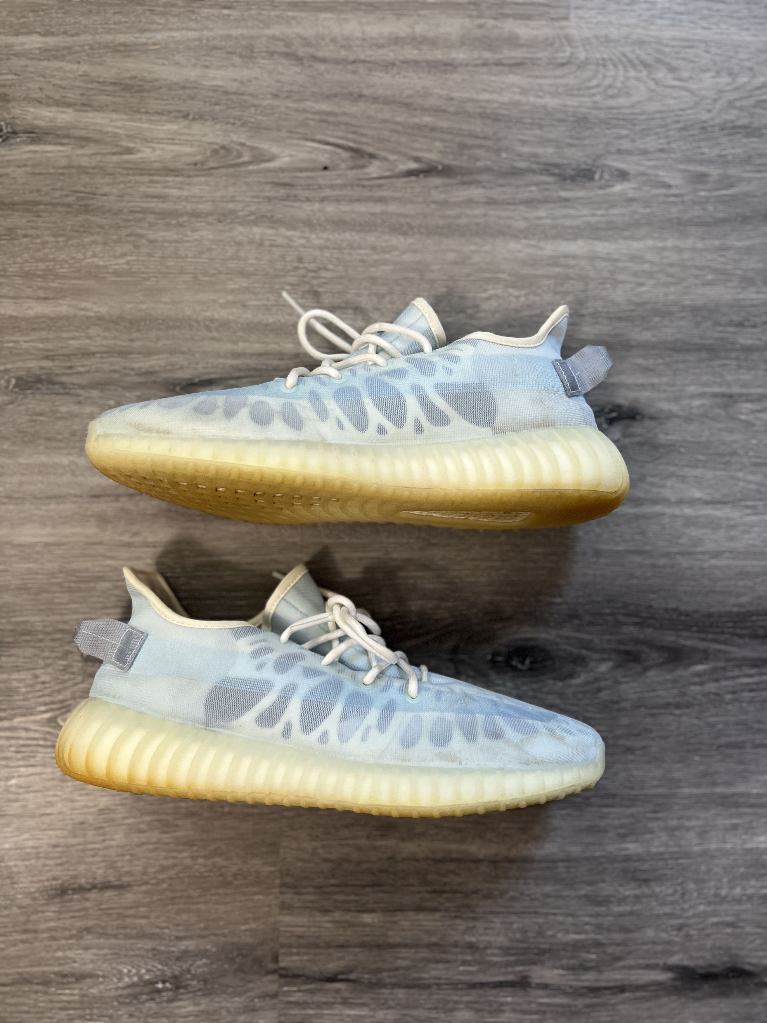 Adidas adidas Yeezy Boost 350 V2 Mono Ice Size US 12 / EU 45 - 1 Thumbnail