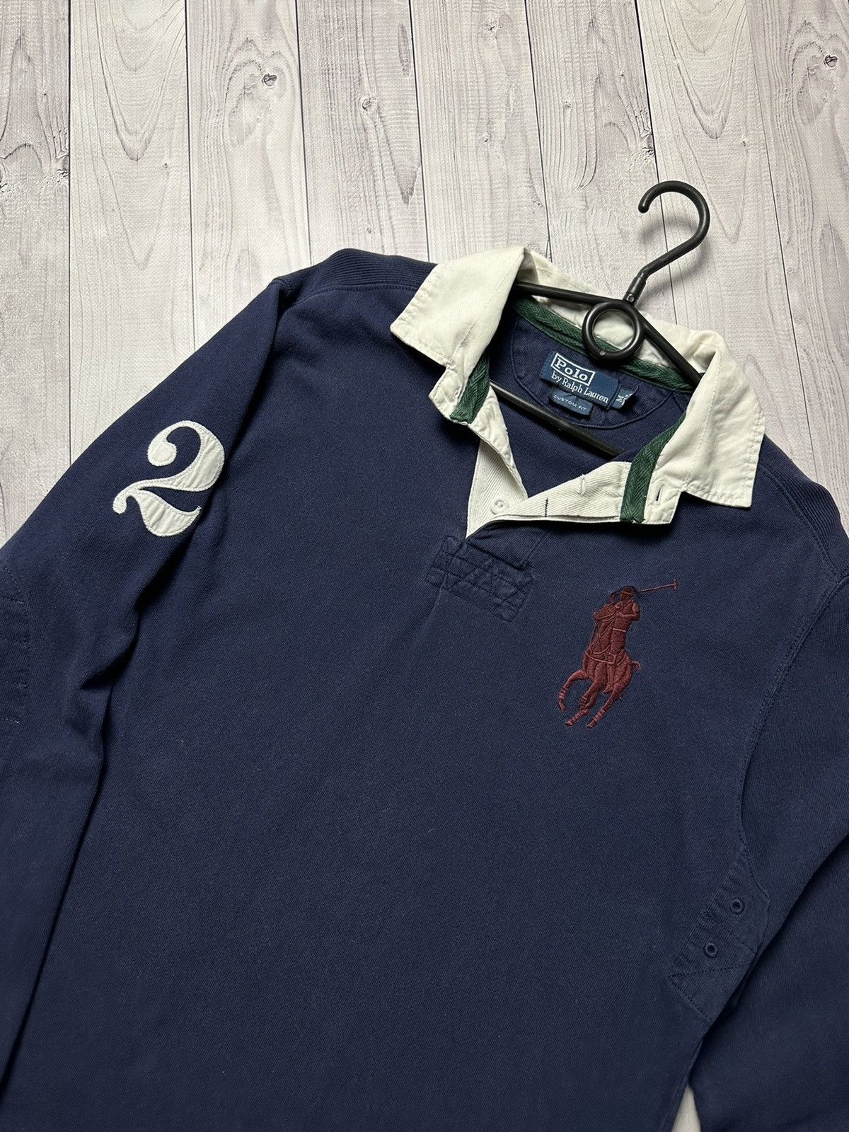 Polo Ralph Lauren × Vintage Vintage Polo Ralph Lauren rugby jersey logo size M Size US M / EU 48-50 / 2 - 5 Thumbnail