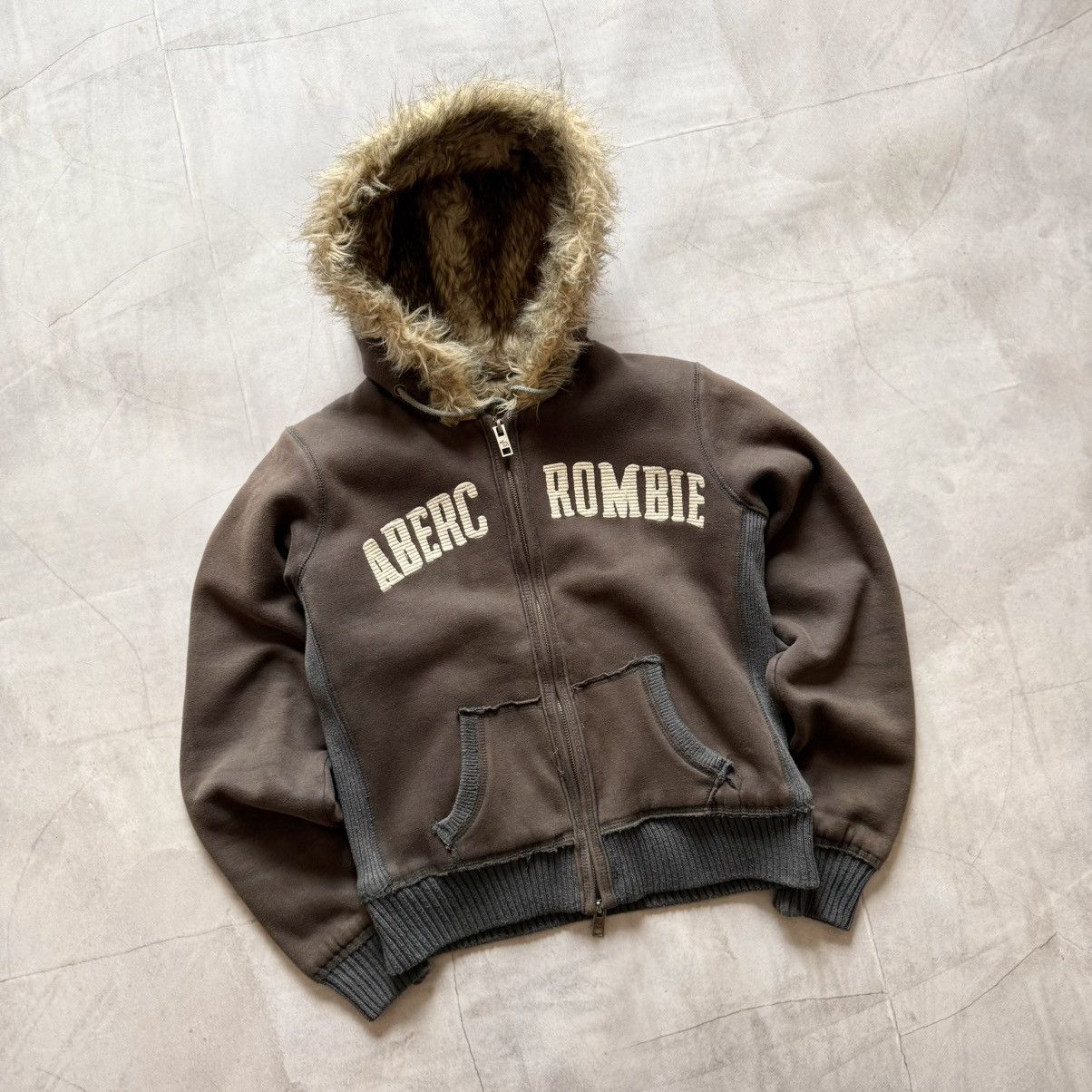 Hysteric Glamour × Undercover Abercrombie If Six Was Nine Vibe Faux Fur Zip Hoodie Jacket Size S / US 4 / IT 40 - 2 Thumbnail