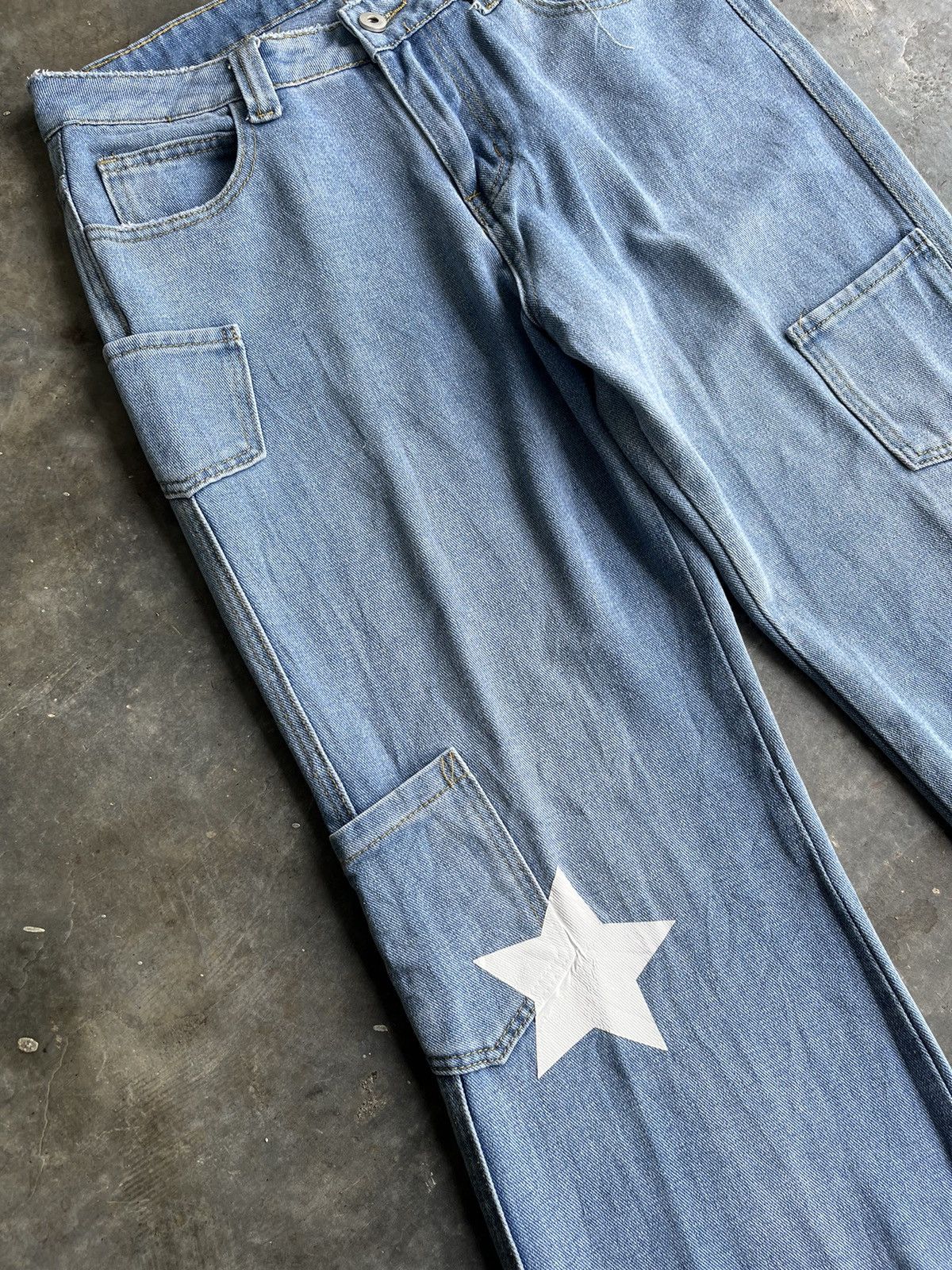 Hysteric Glamour × Japanese Brand Flare Multipocket Star Denim Size US 32 / EU 48 - 5 Thumbnail