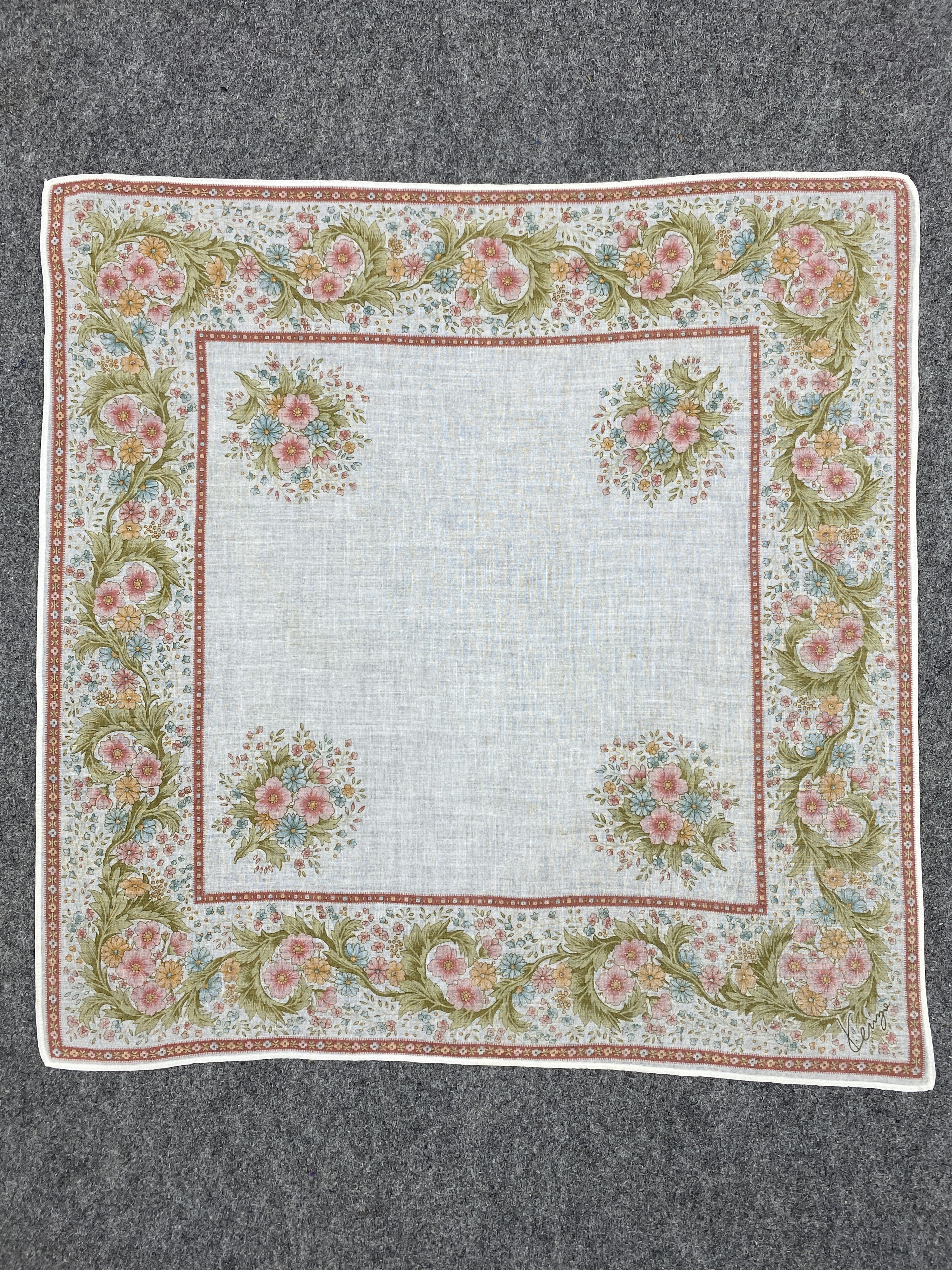 Kenzo Kenzo Handkerchief / Bandana / Neckerchief HKC0347 Size ONE SIZE - 4 Thumbnail