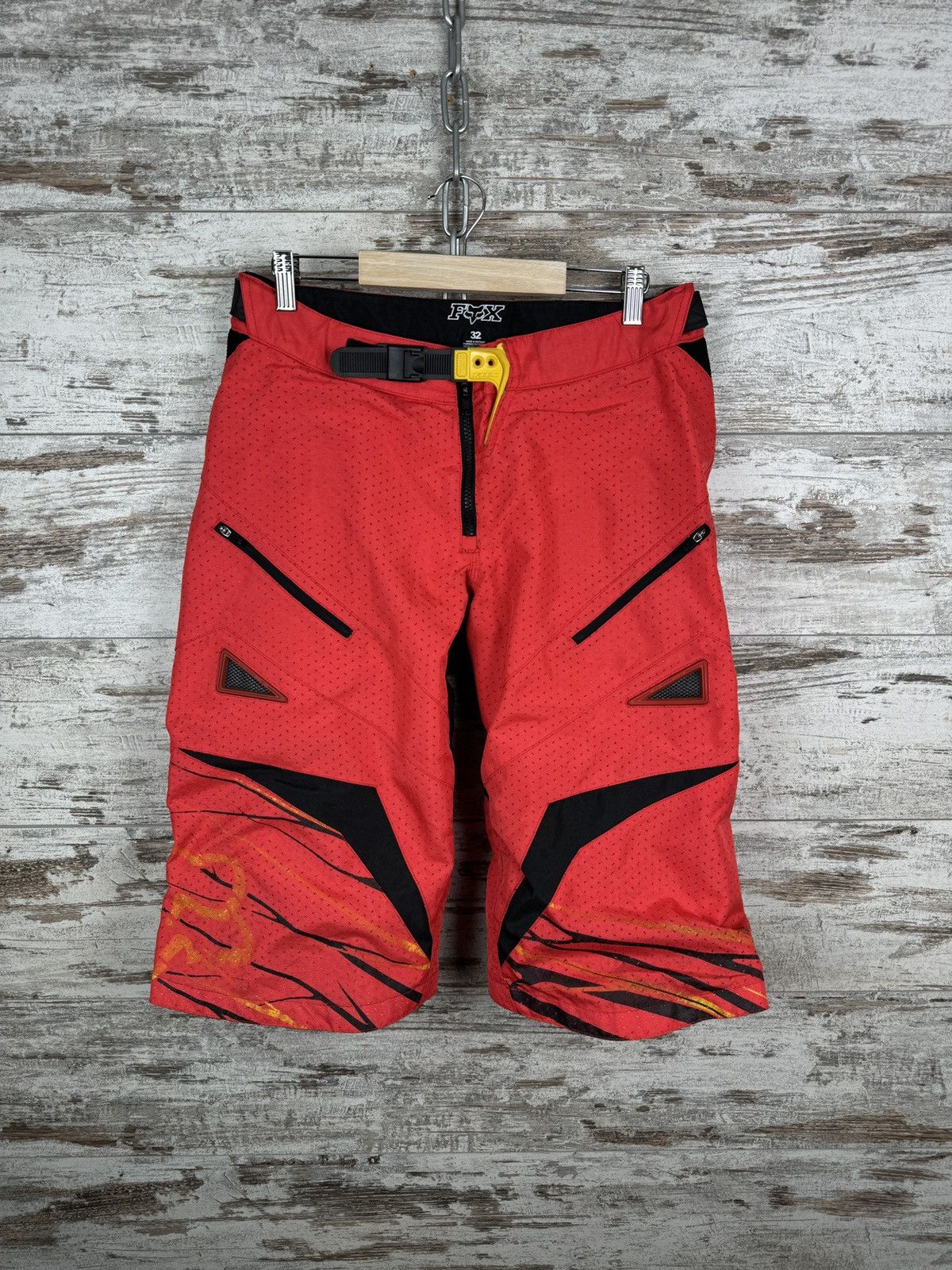 Fox Racing Mens Vintage Fox Demo racing shorts cargo motorcycle Size US 32 / EU 48 - 1 Thumbnail
