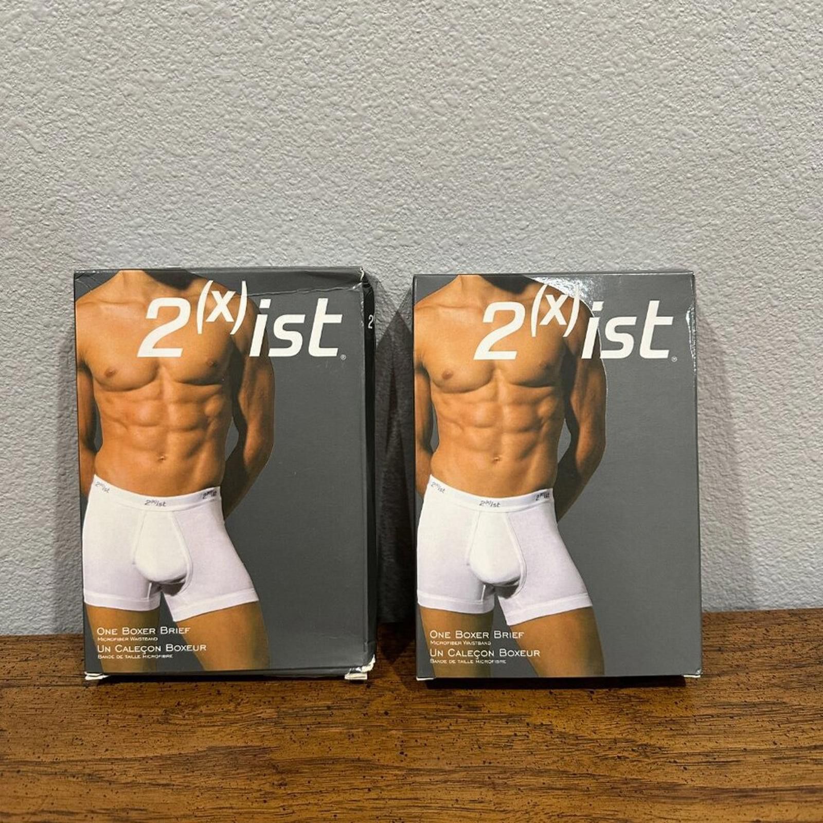 Other 2(x)ist Men’s Vintage Boxer Briefs Small Set of 2 Sealed Size ONE SIZE - 2 Thumbnail