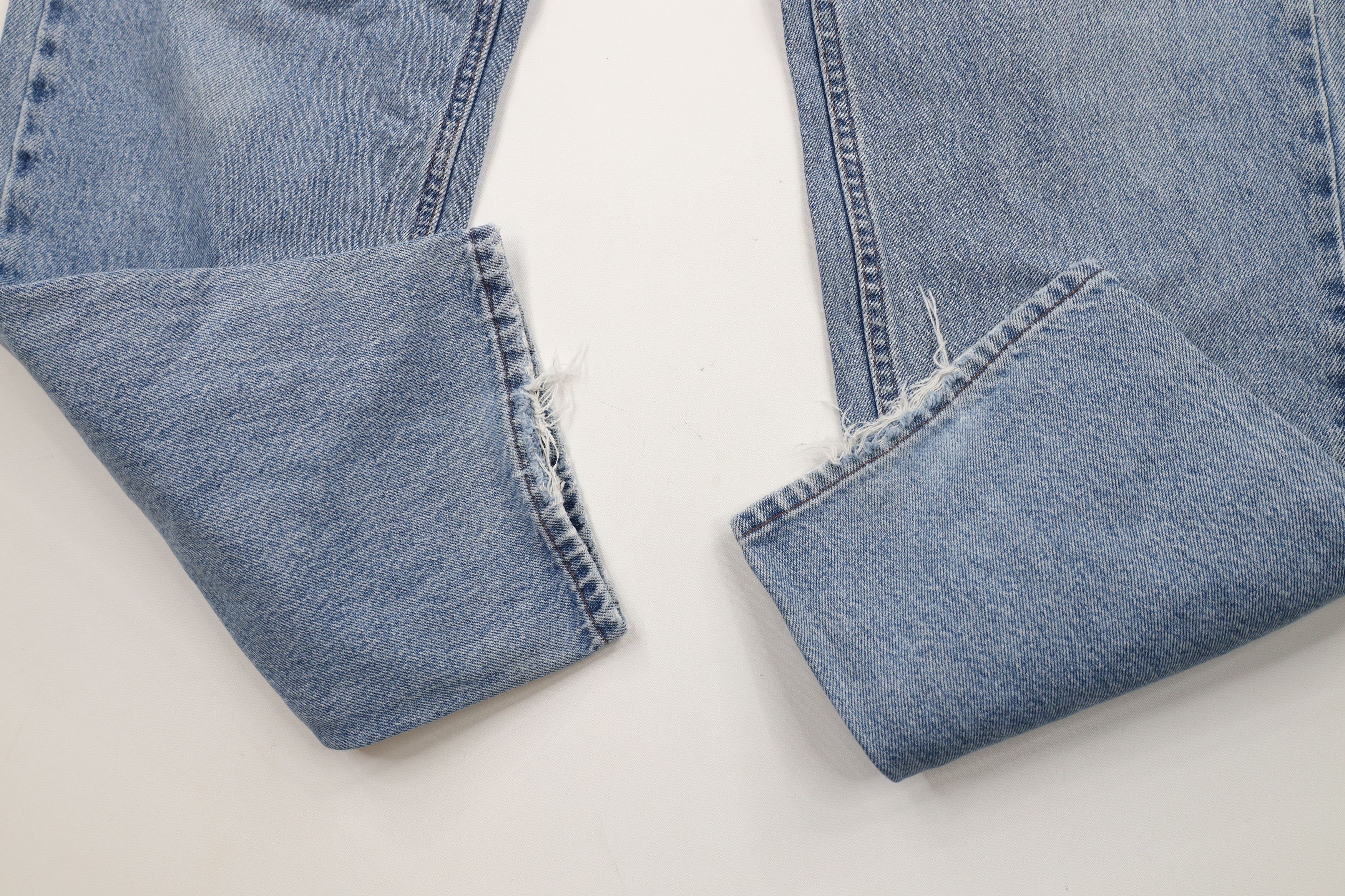 Harley Davidson × Vintage Vintage 90s Harley Davidson Relaxed Fit Denim Jeans Blue Size US 34 / EU 50 - 5 Thumbnail