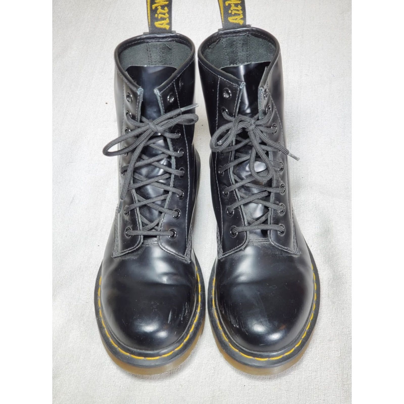Dr. Martens Dr. Martens 1460 Pascal Boots Black Smooth Leather 8 Eyelet AirWair Women’s US 9 Size US 9 / IT 39 - 6 Thumbnail