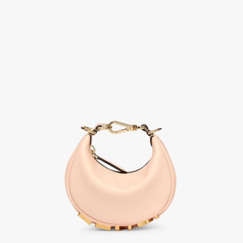 Fendi o1s1wg110226 Size : OS / Nano Mini Bag in Pink/Gold Size ONE SIZE - 1 Thumbnail